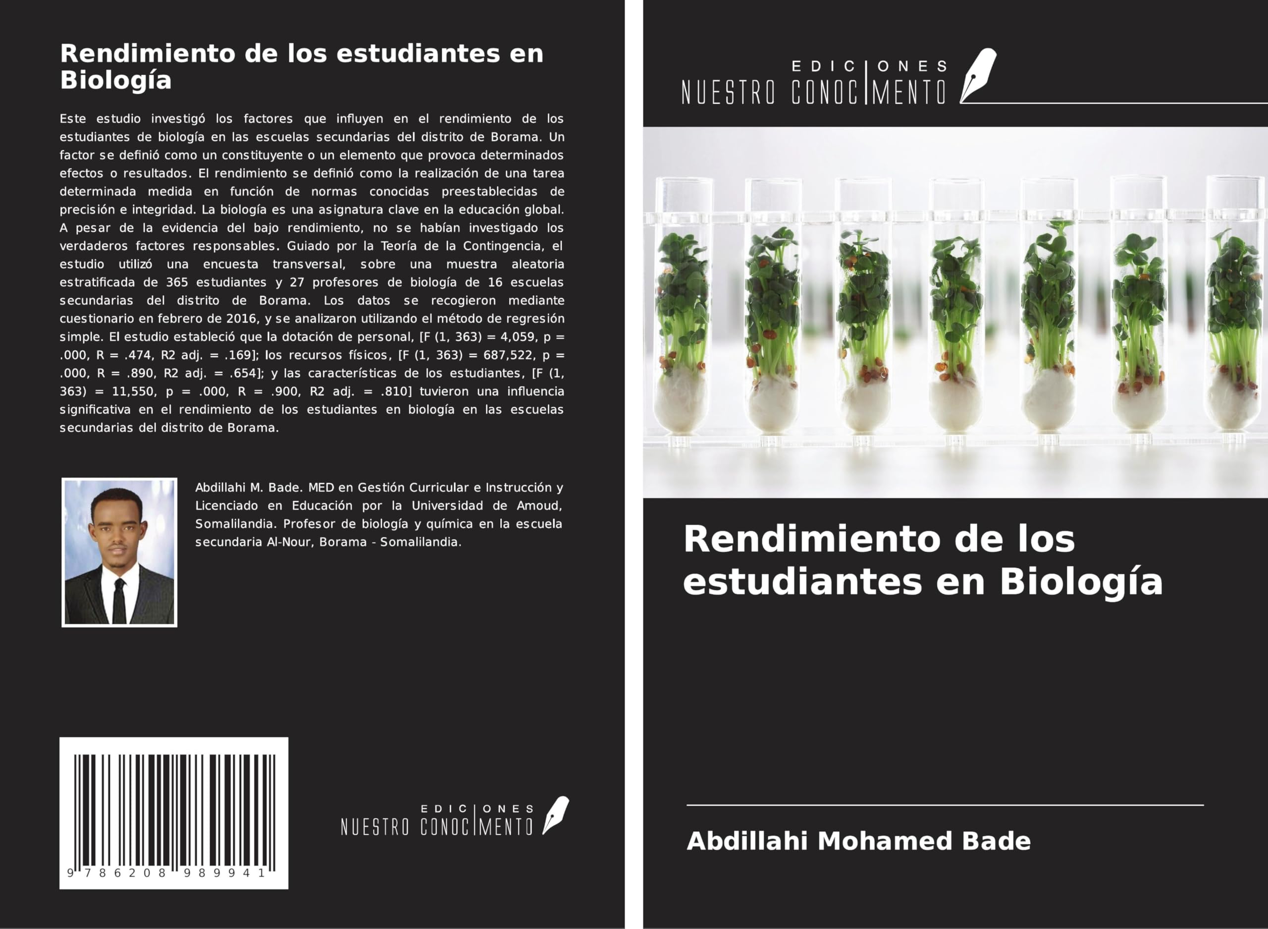 Rendimiento de los estudiantes en Biología Business, Finance & Career