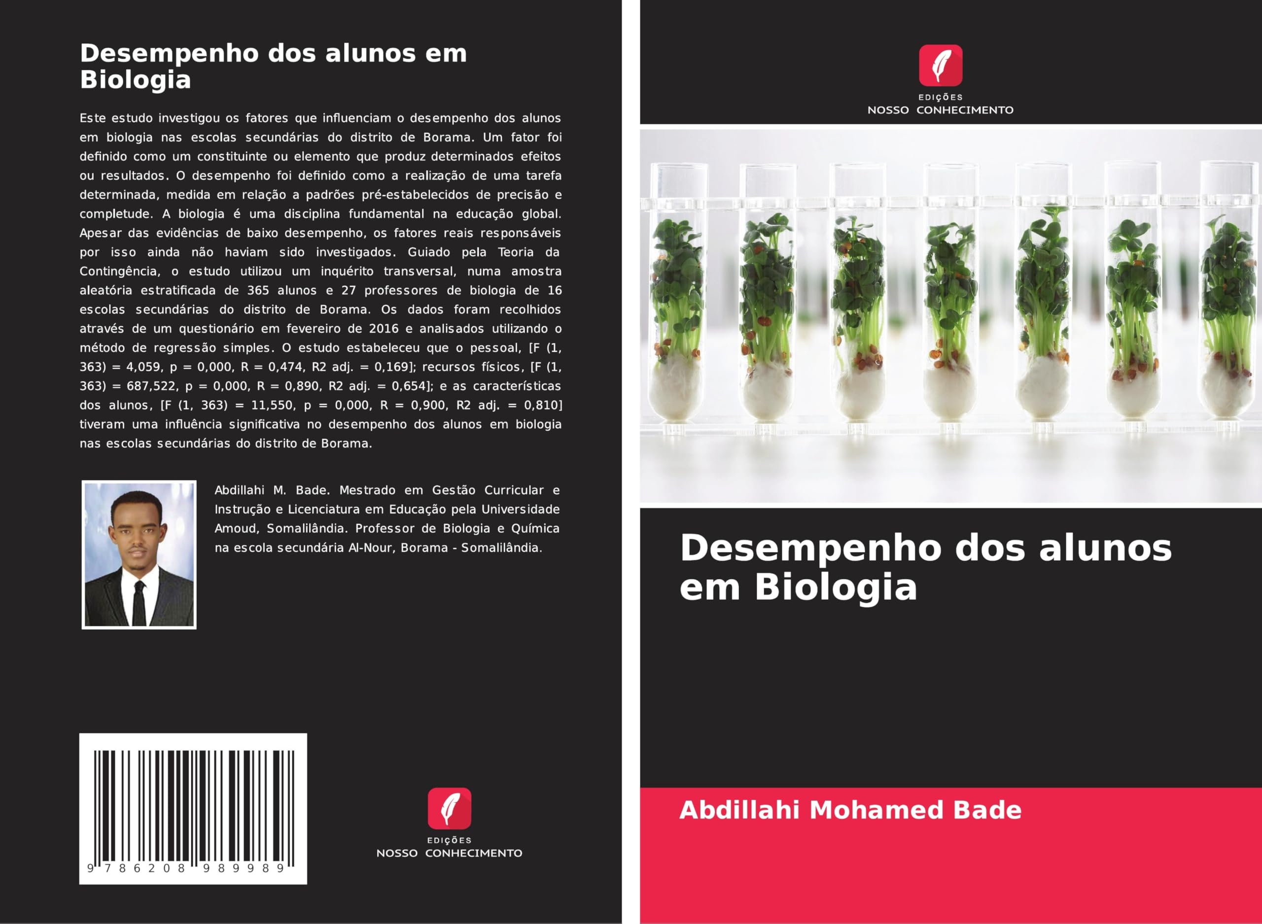 Desempenho dos alunos em Biologia Education & Training