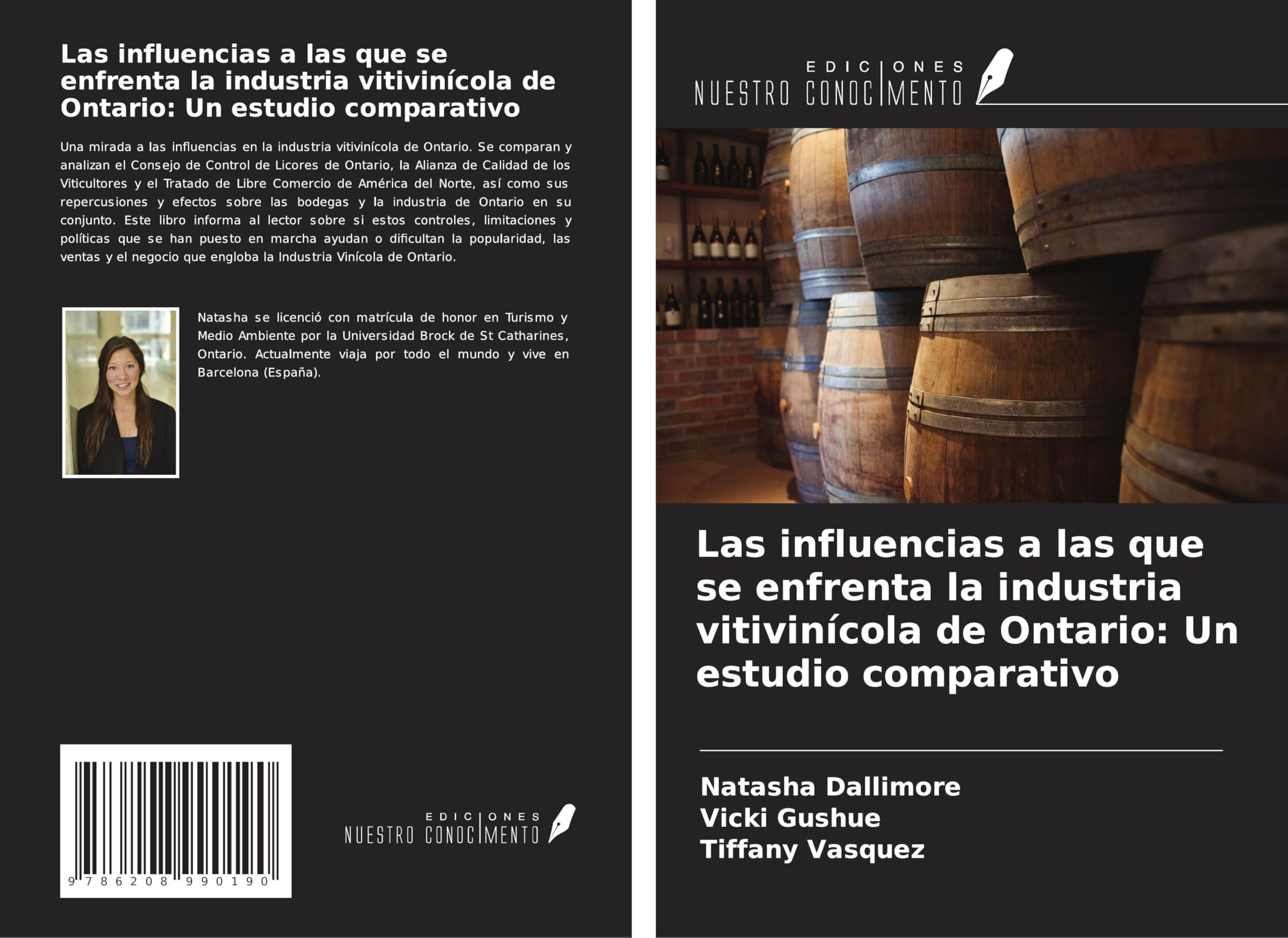 Las influencias a las que se enfrenta la industria vitivinícola de Ontario: Un estudio comparativo Books