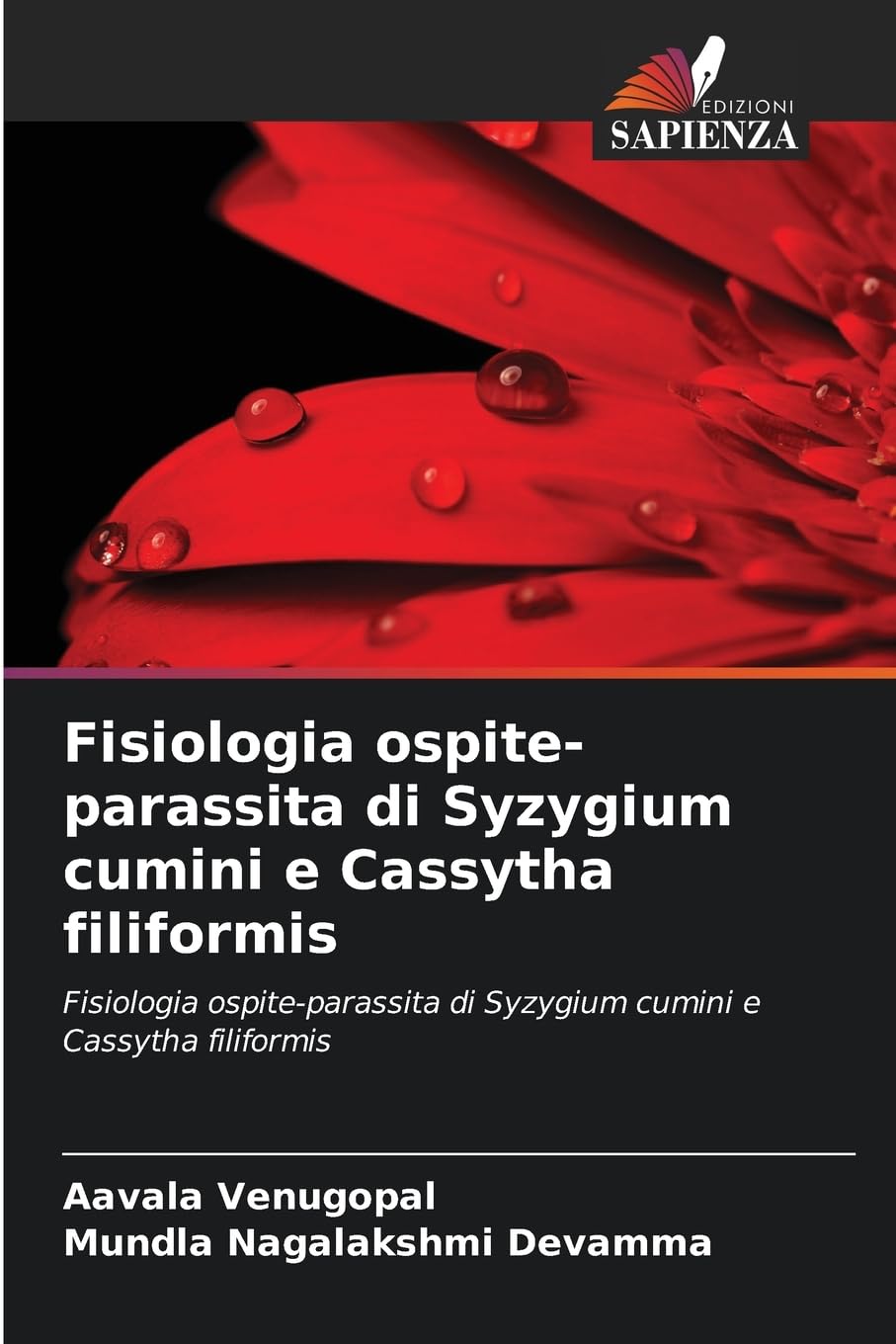 Fisiologia ospite-parassita di Syzygium cumini e Cassytha filiformis Natural Sciences