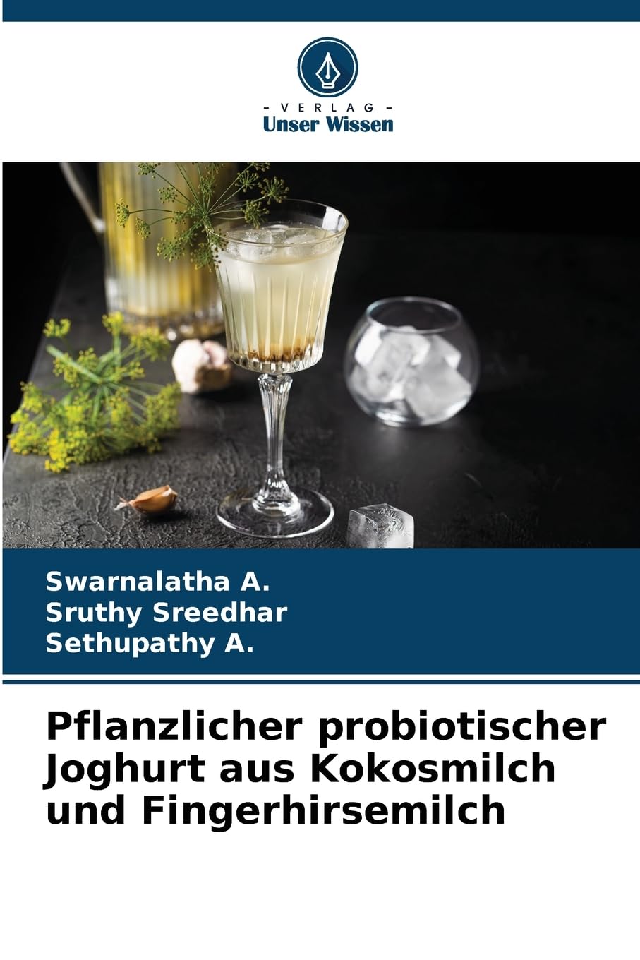Pflanzlicher probiotischer Joghurt aus Kokosmilch und Fingerhirsemilch Law