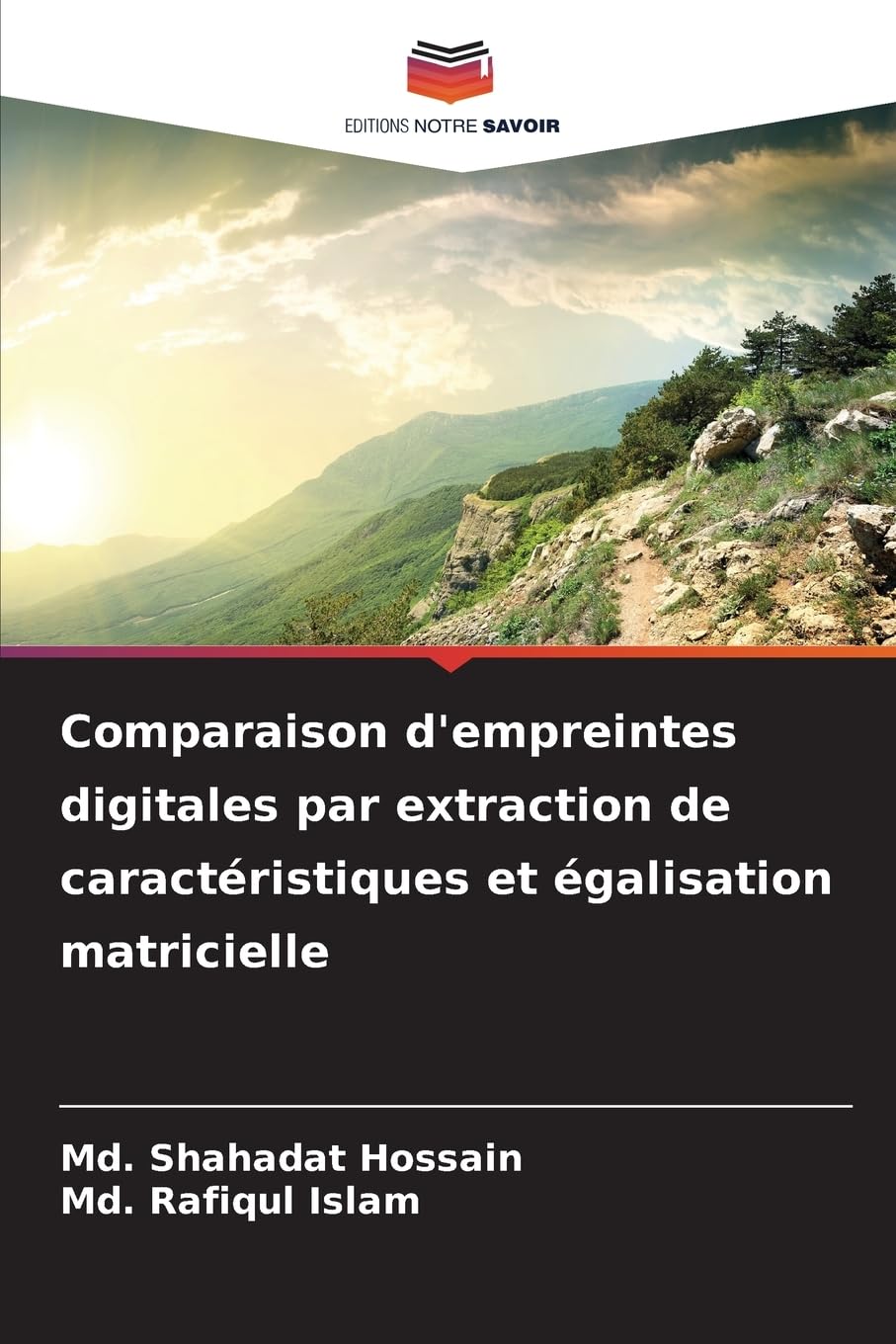 Comparaison d'empreintes digitales par extraction de caractéristiques et égalisation matricielle: DE Law