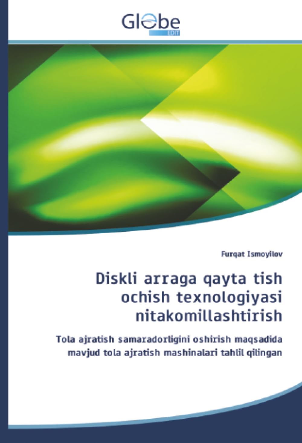 Diskli arraga qayta tish ochish texnologiyasi nitakomillashtirish Business & Technology