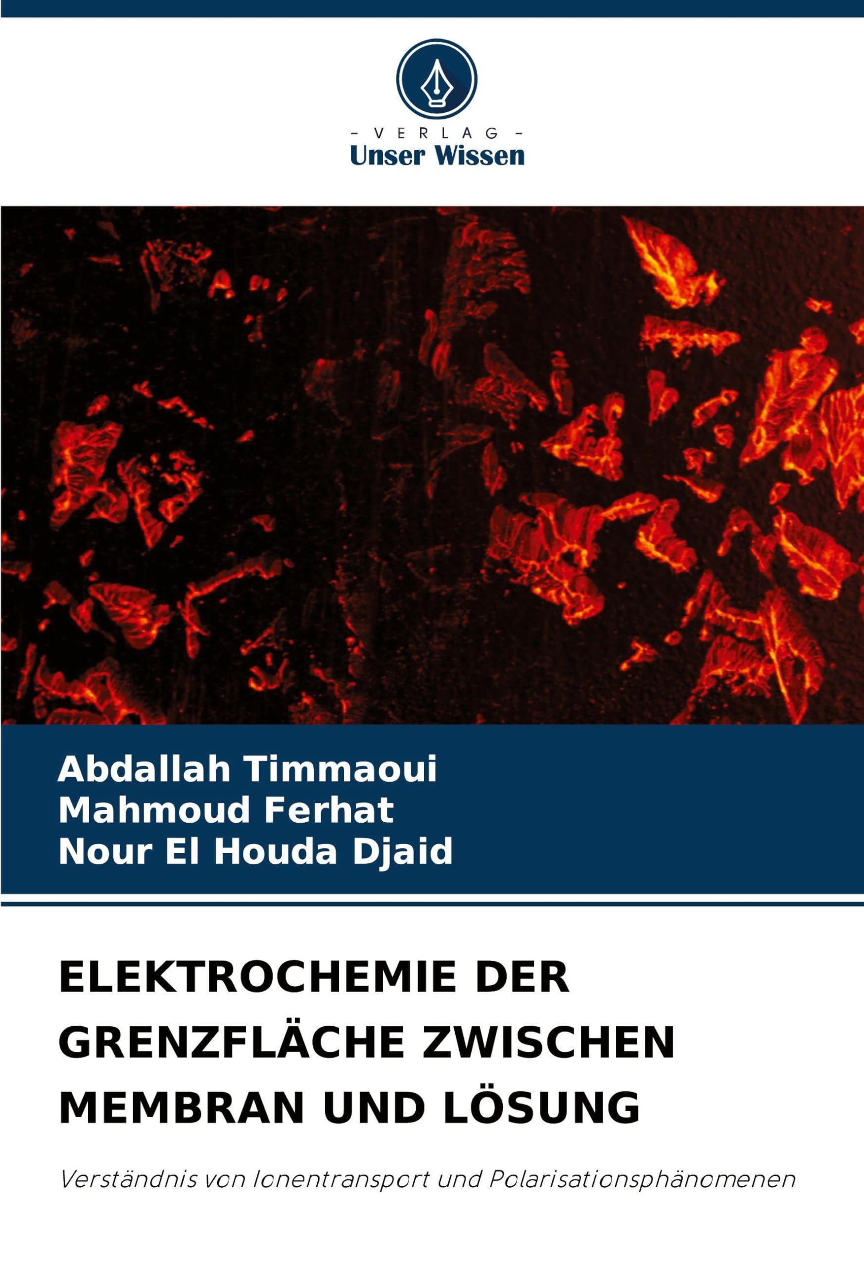ELEKTROCHEMIE DER GRENZFLÄCHE ZWISCHEN MEMBRAN UND LÖSUNG Natural Sciences