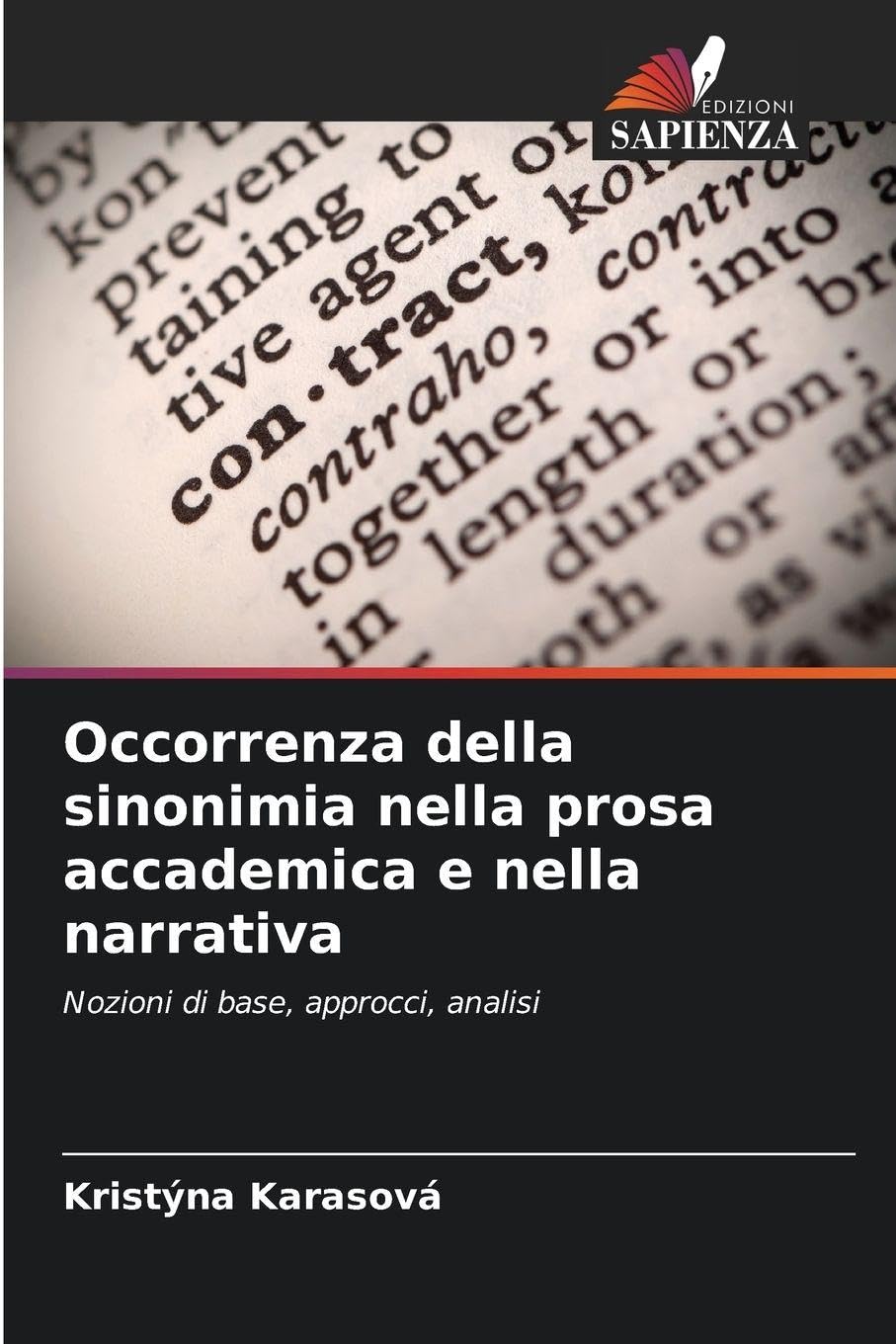 Occorrenza della sinonimia nella prosa accademica e nella narrativa Social Sciences