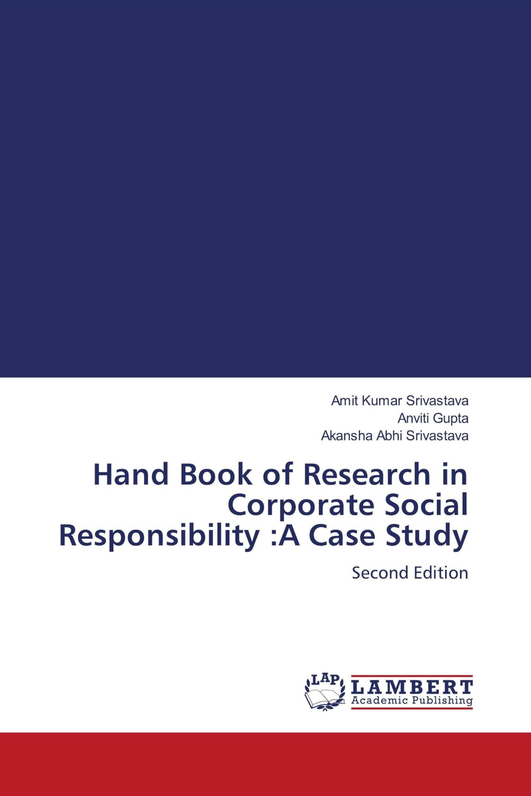 Hand Book of Research in Corporate Social Responsibility :A Case Study Law