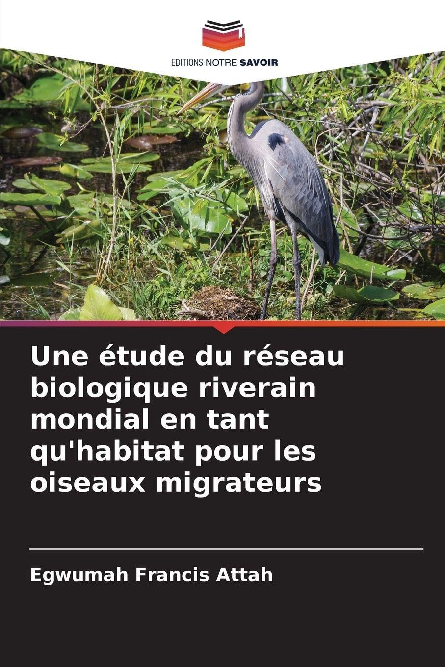 Une étude du réseau biologique riverain mondial en tant qu'habitat pour les oiseaux migrateurs Natural Sciences