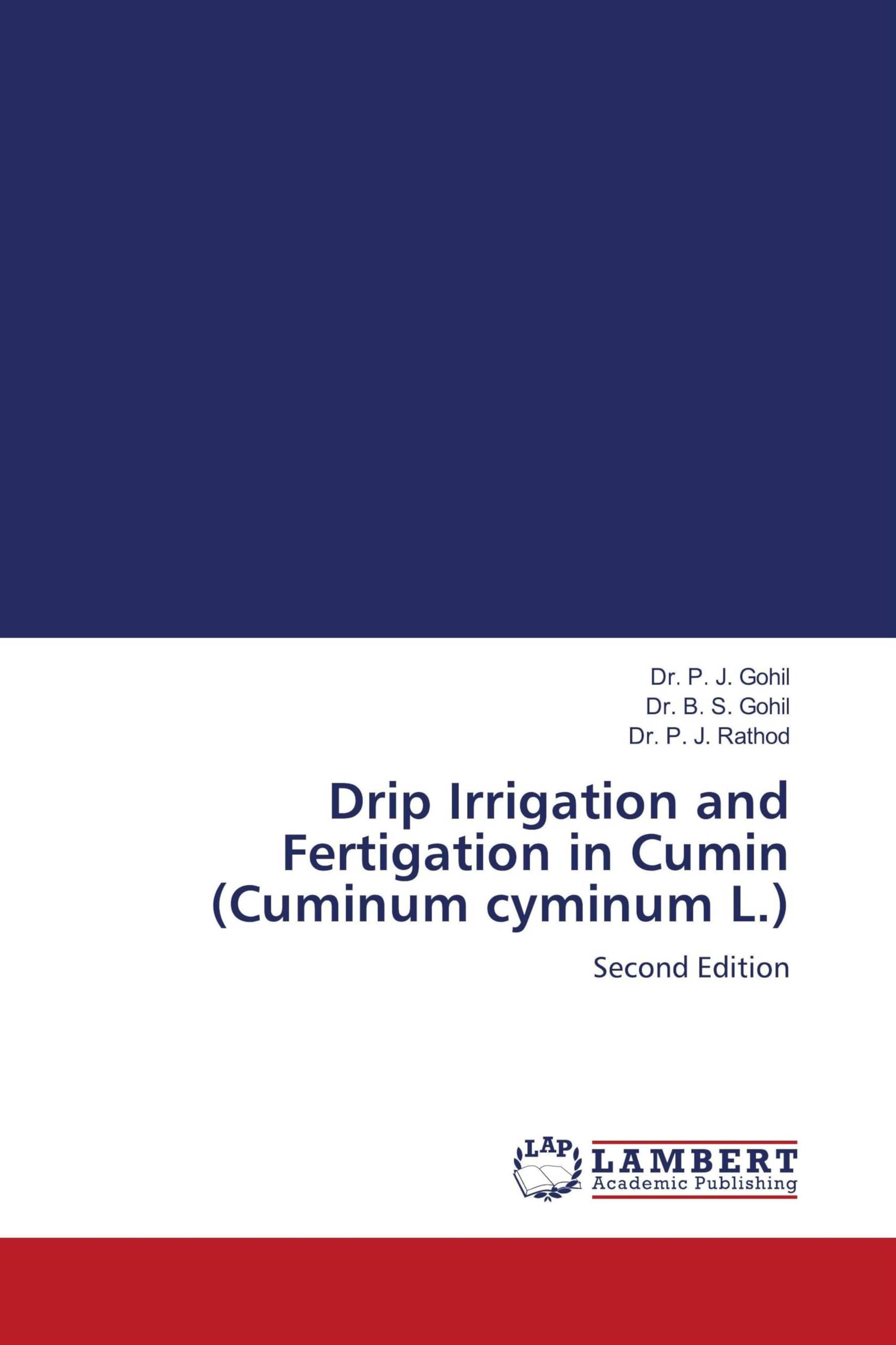 Drip Irrigation and Fertigation in Cumin (Cuminum cyminum L.) Natural Sciences
