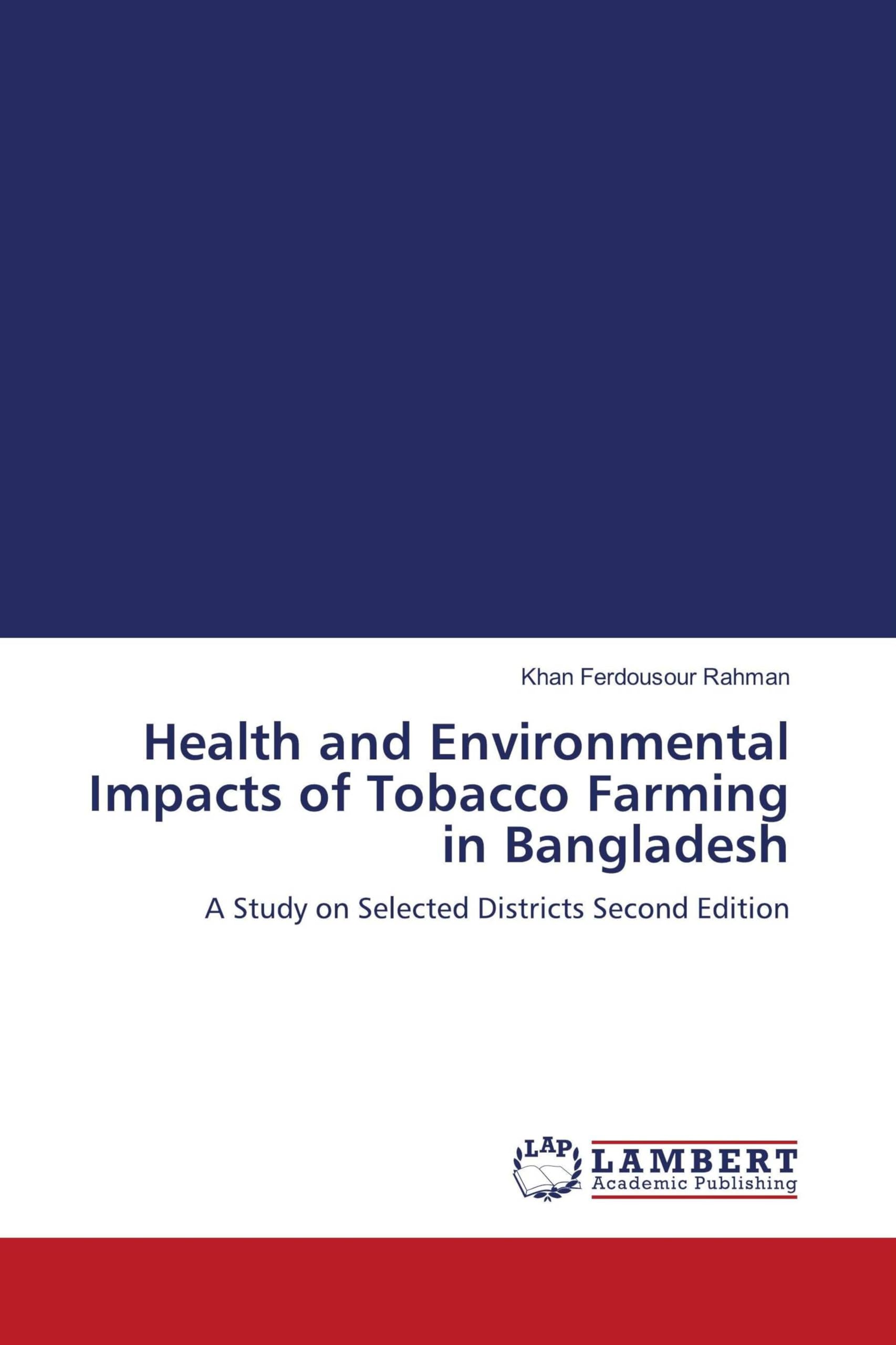 Health and Environmental Impacts of Tobacco Farming in Bangladesh Law