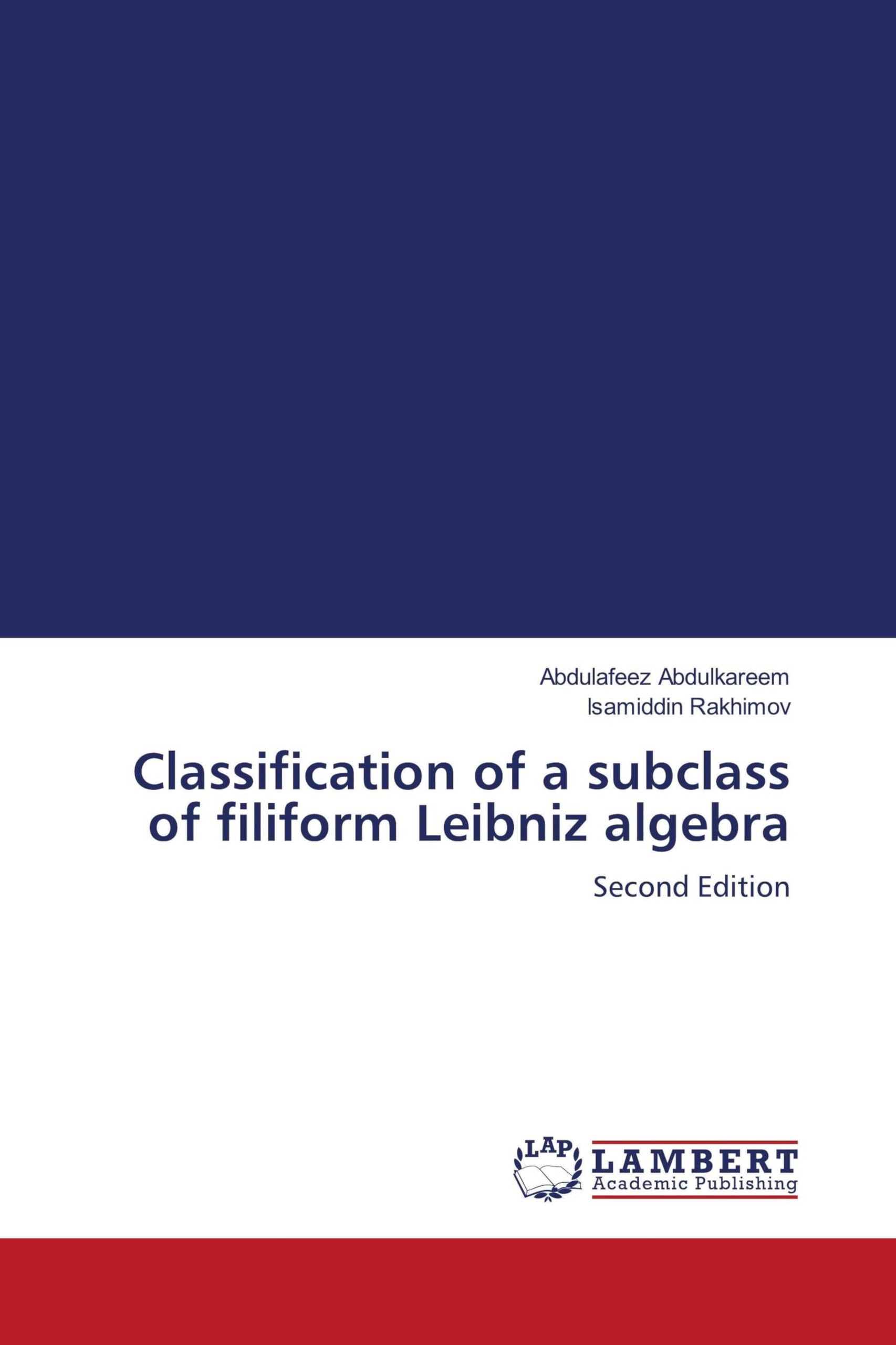 Classification of a subclass of filiform Leibniz algebra Mathematics