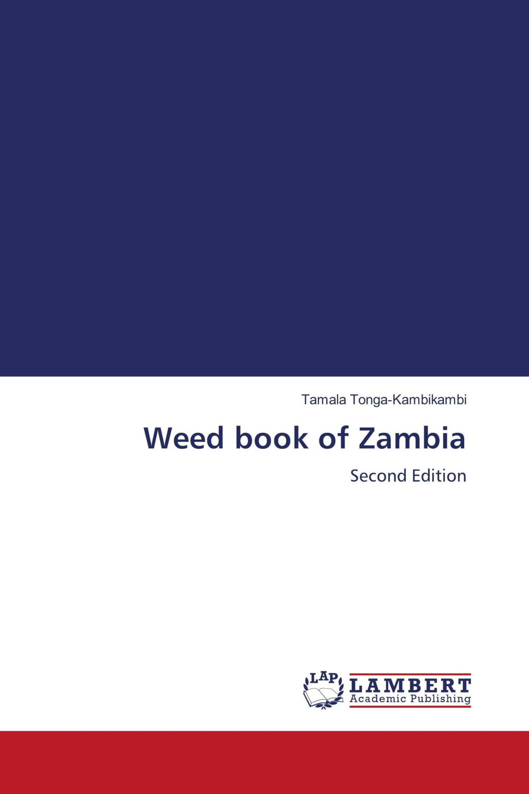 Weed book of Zambia Natural Sciences