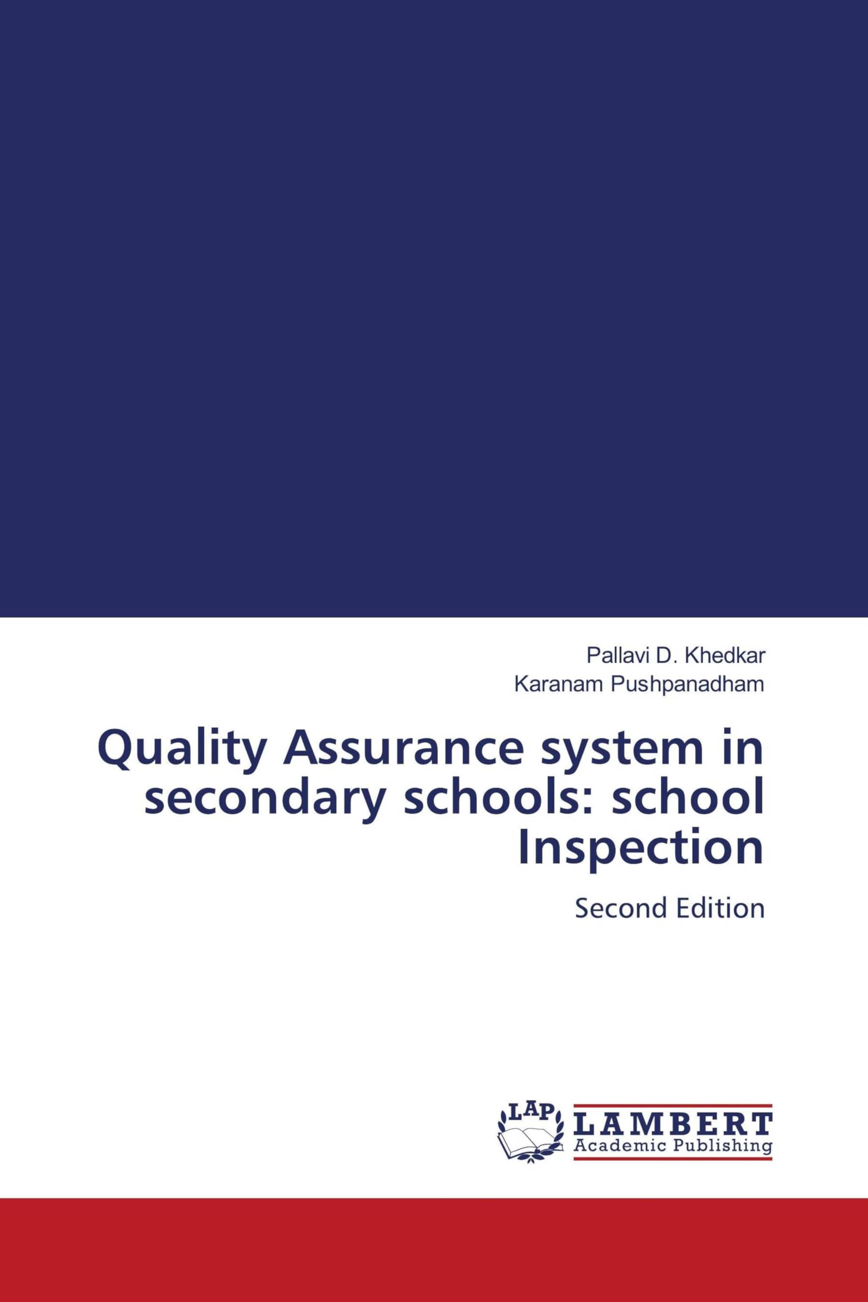 Quality Assurance system in secondary schools: school Inspection Education & Training