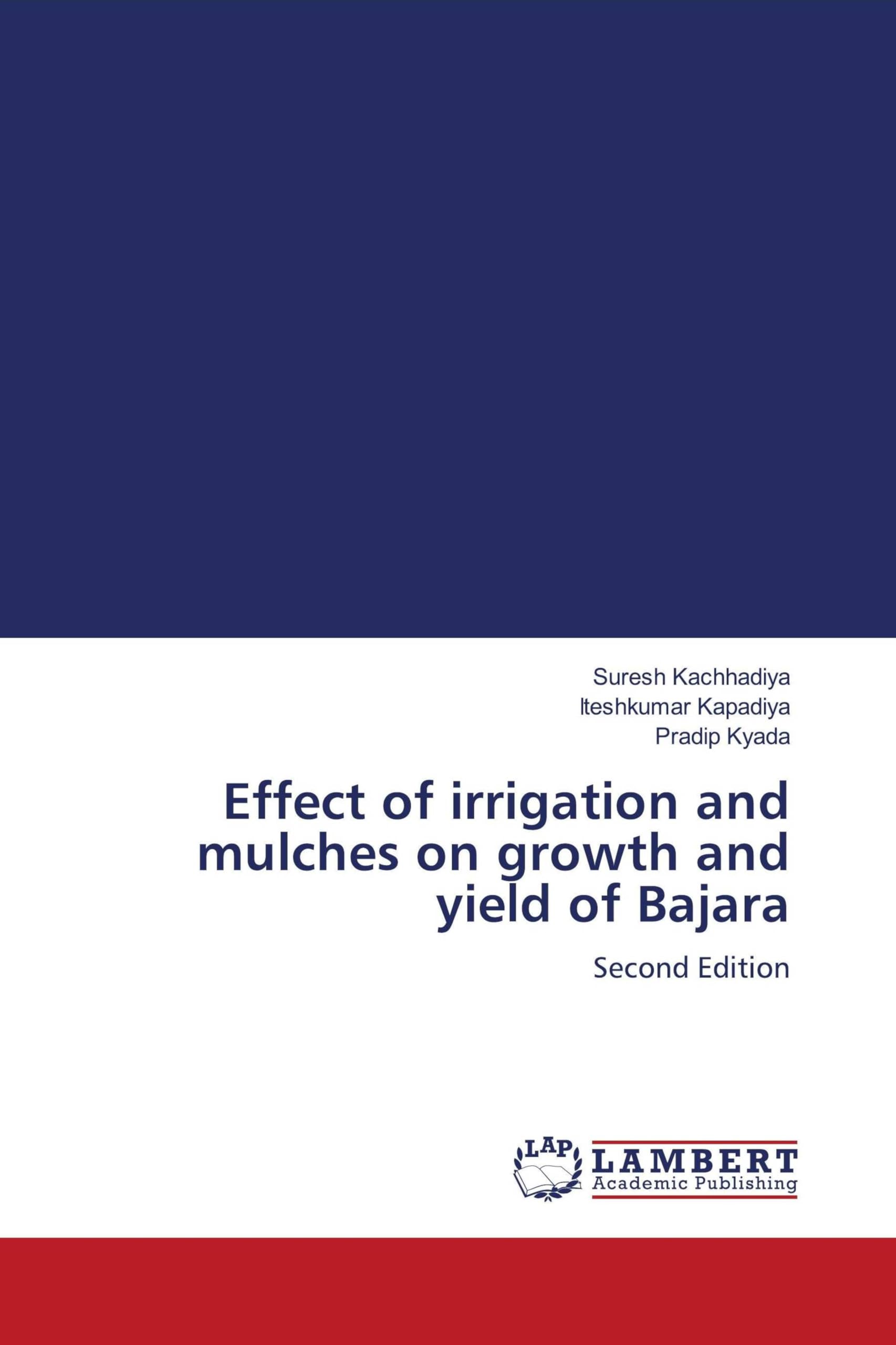 Effect of irrigation and mulches on growth and yield of Bajara Natural Sciences
