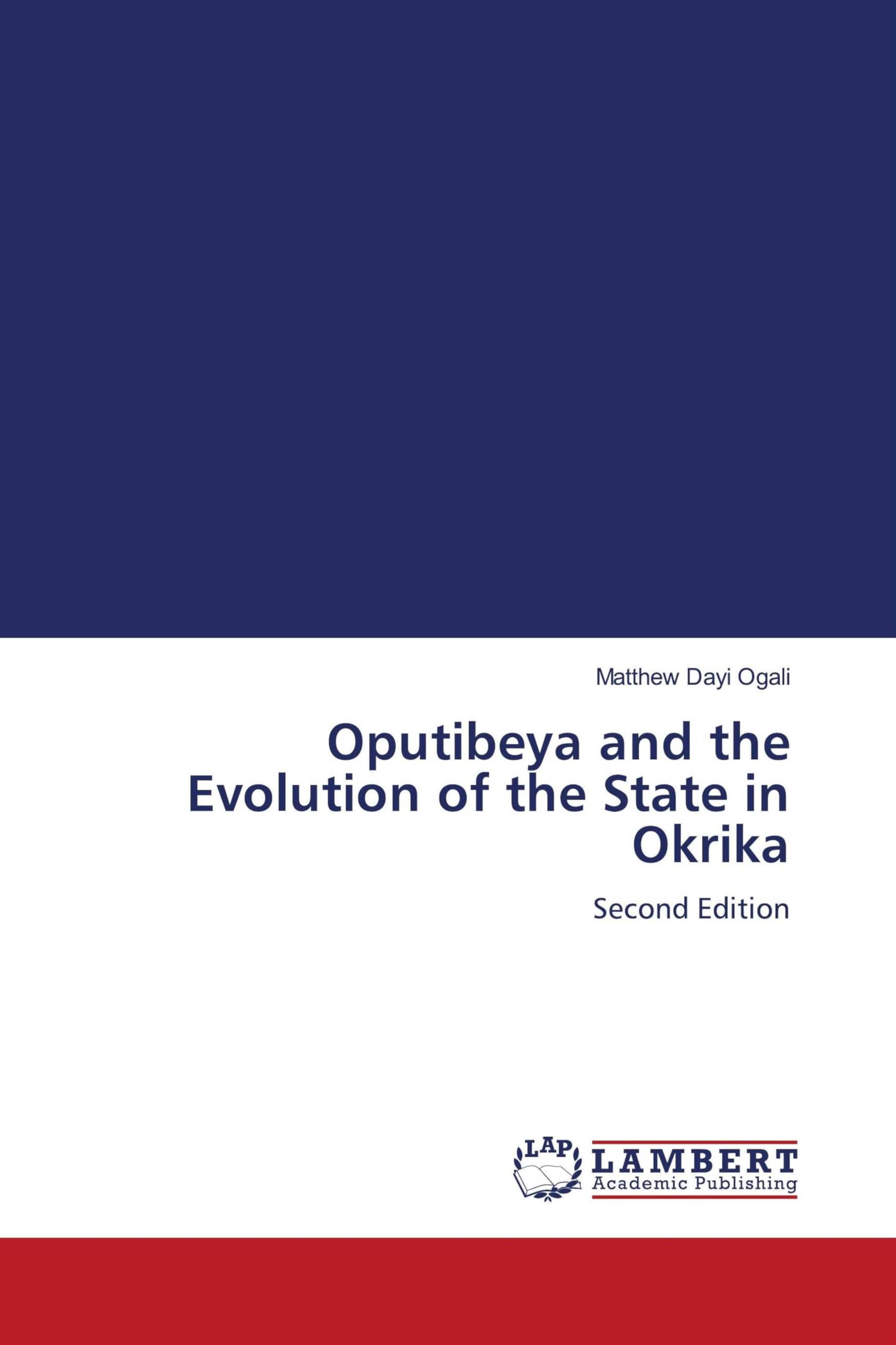 Oputibeya and the Evolution of the State in Okrika Law