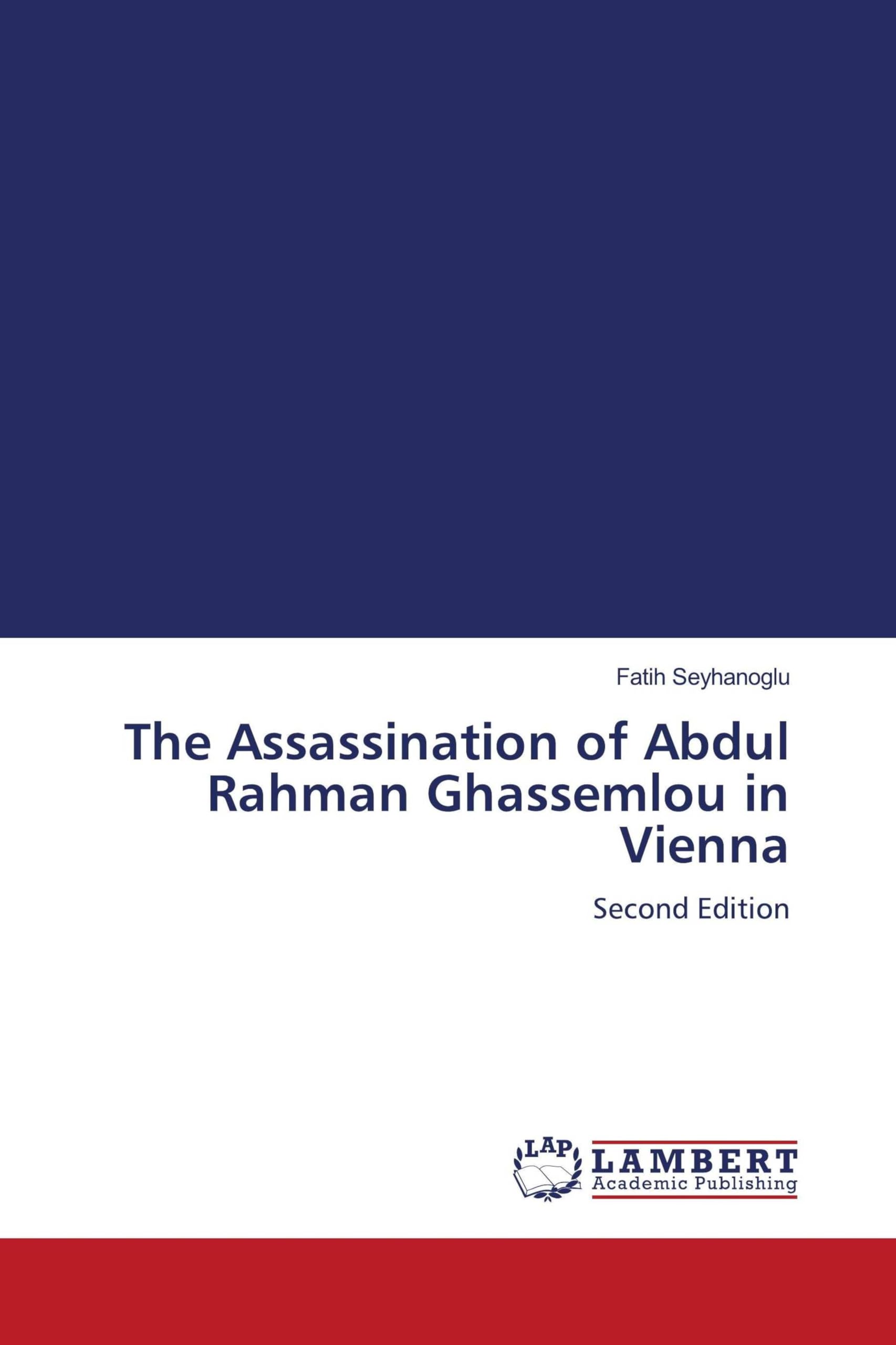 The Assassination of Abdul Rahman Ghassemlou in Vienna Books