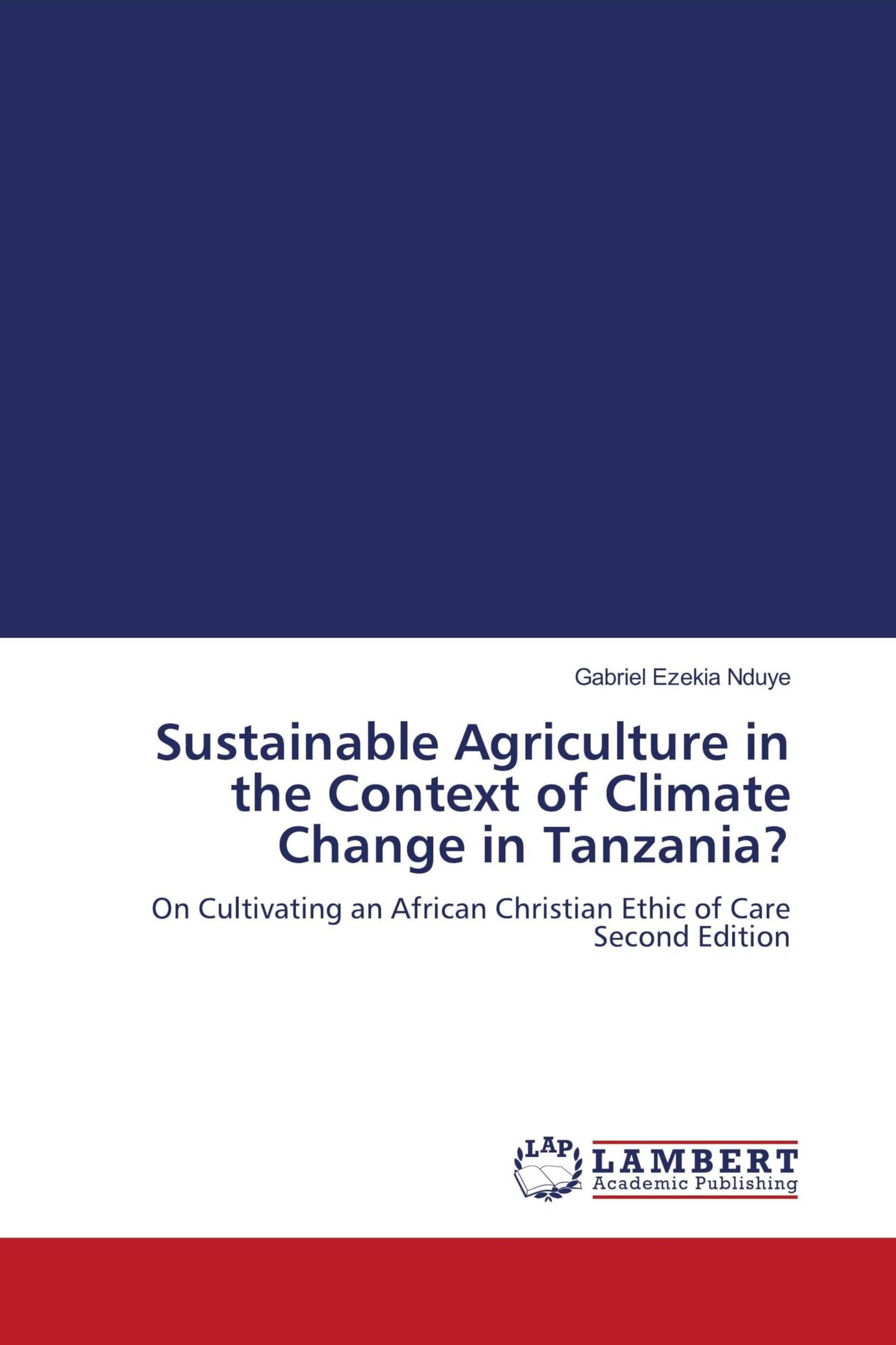 Sustainable Agriculture in the Context of Climate Change in Tanzania? Religion & Esotericism