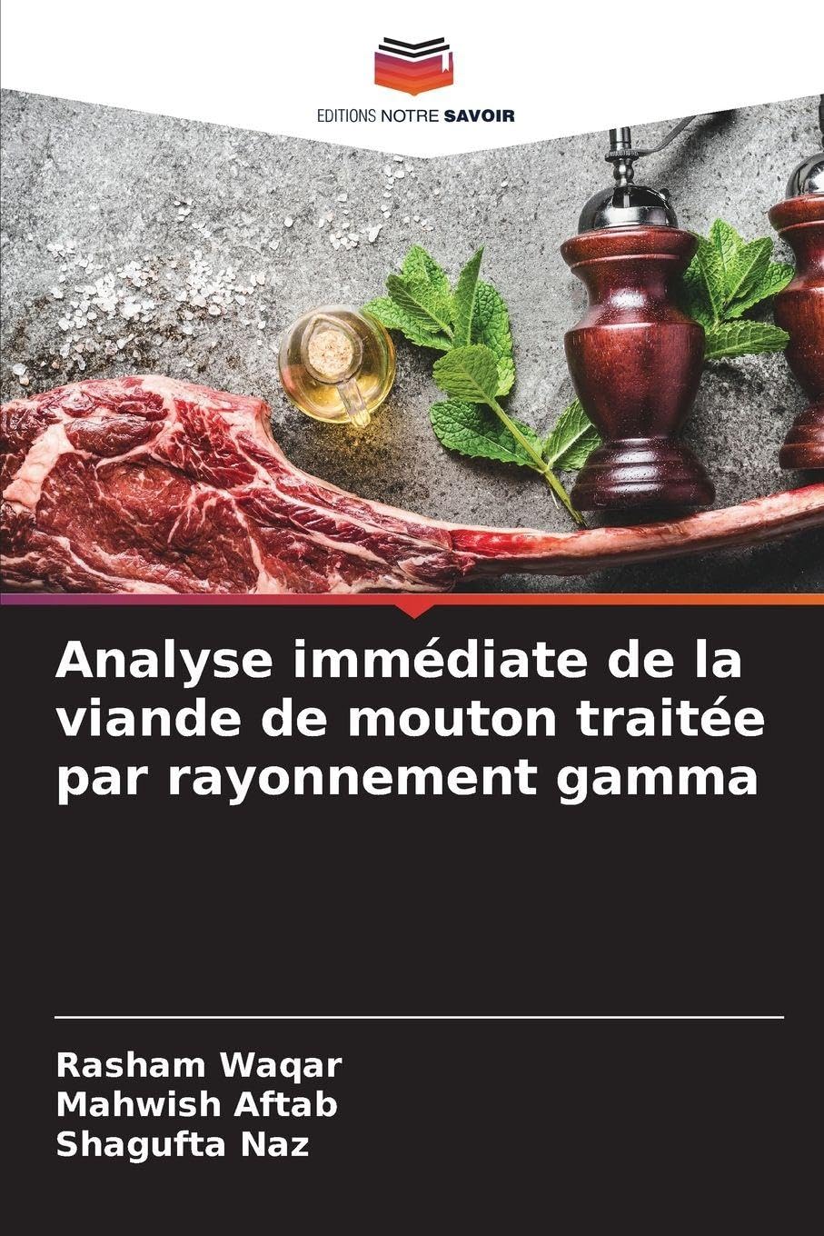 Analyse immédiate de la viande de mouton traitée par rayonnement gamma Natural Sciences