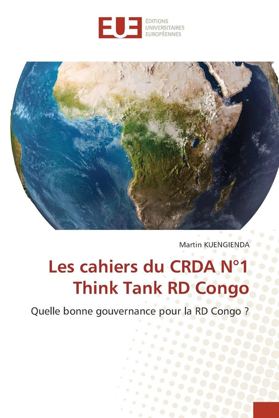 Les cahiers du CRDA N°1 Think Tank RD Congo Medicine