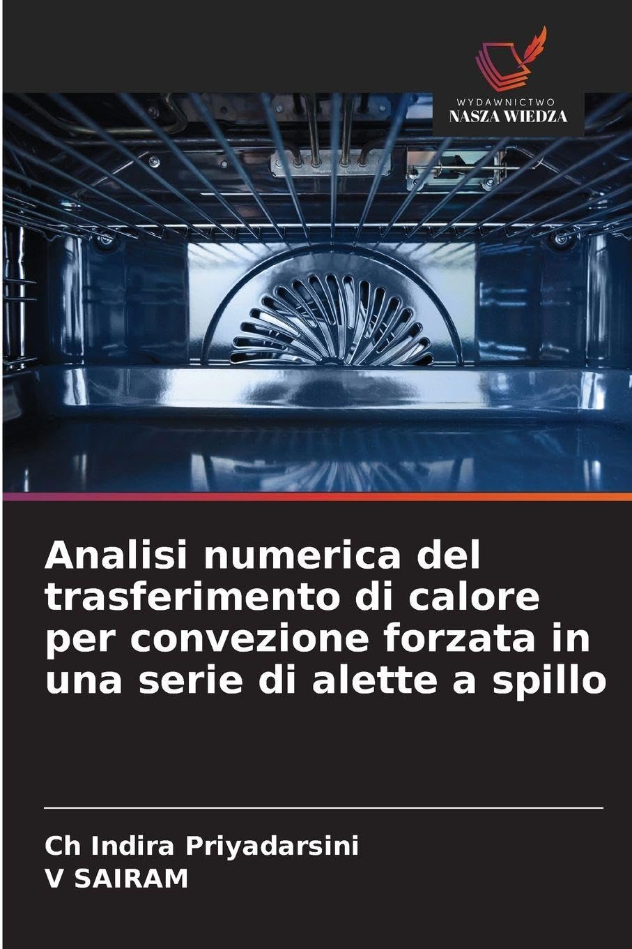 Analisi numerica del trasferimento di calore per convezione forzata in una serie di alette a spillo Law