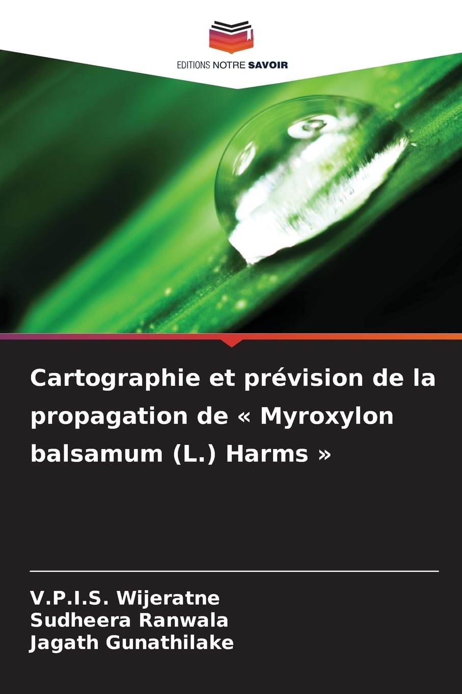 Cartographie et prévision de la propagation de ' Myroxylon balsamum (L.) Harms ' Geology & Geography