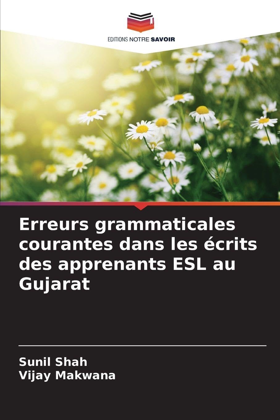 Erreurs grammaticales courantes dans les écrits des apprenants ESL au Gujarat Books