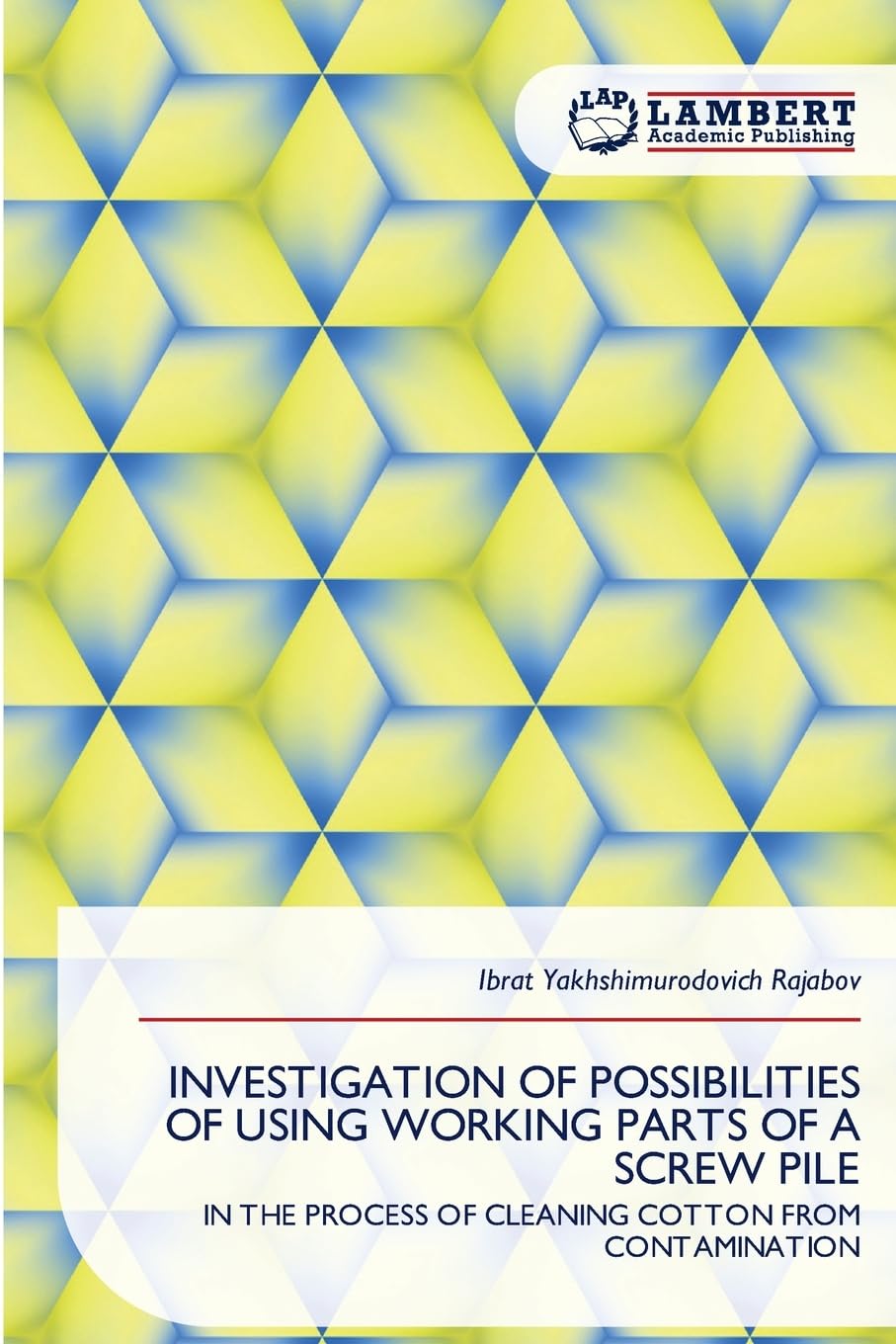 INVESTIGATION OF POSSIBILITIES OF USING WORKING PARTS OF A SCREW PILE Business & Technology