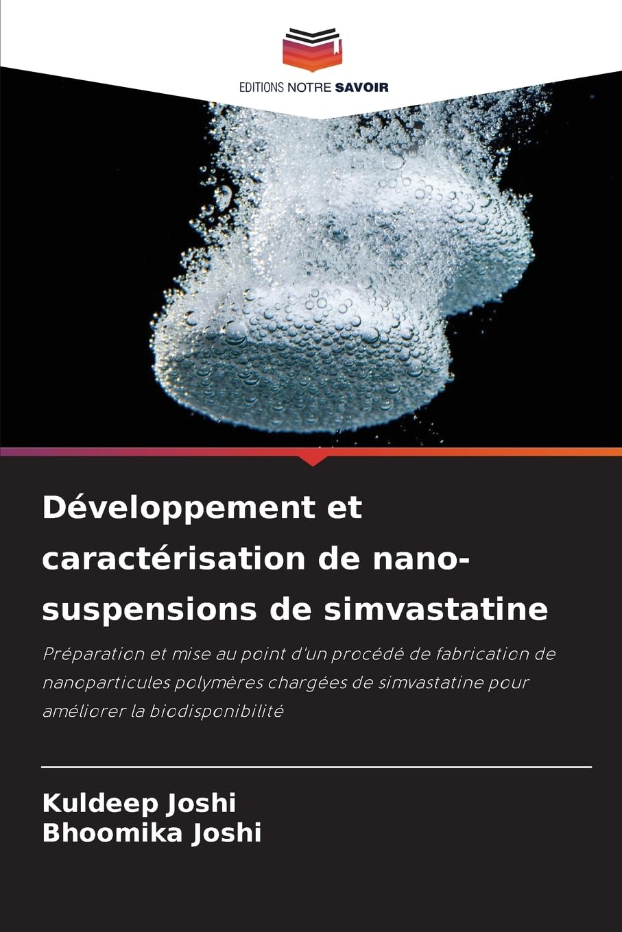 Développement et caractérisation de nano-suspensions de simvastatine Natural Sciences