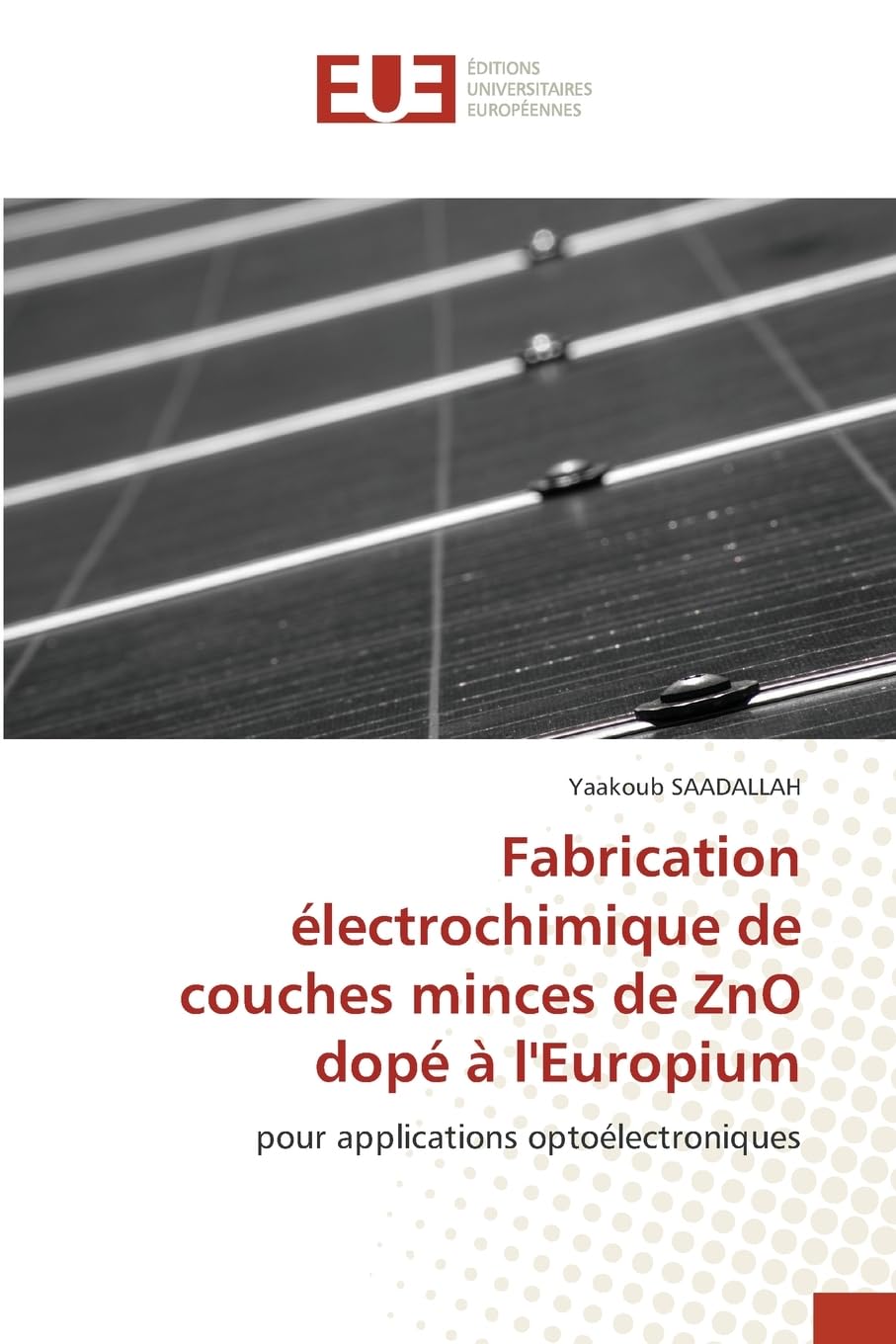 Fabrication électrochimique de couches minces de ZnO dopé à l'Europium Natural Sciences