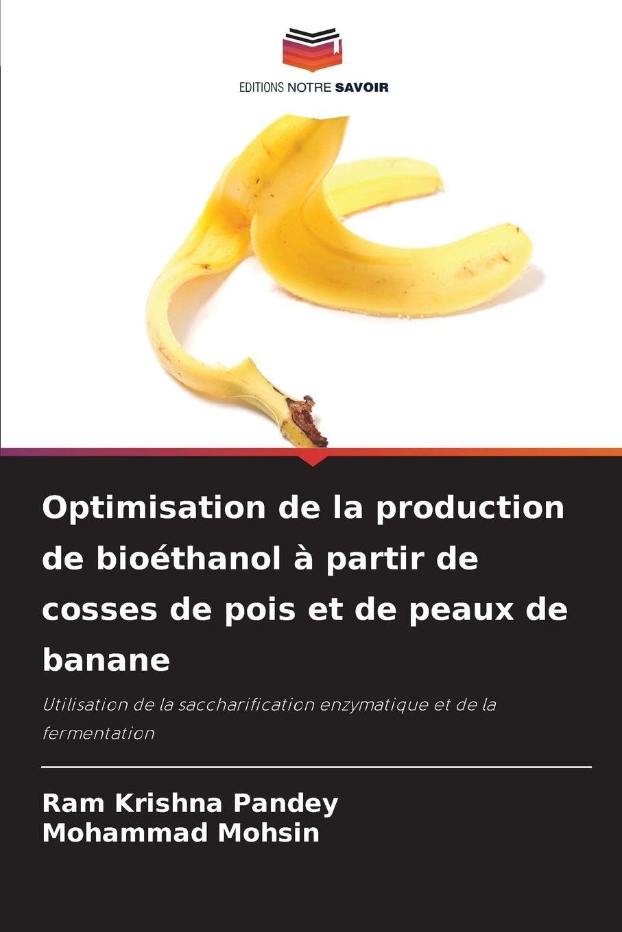 Optimisation de la production de bioéthanol à partir de cosses de pois et de peaux de banane Business & Technology