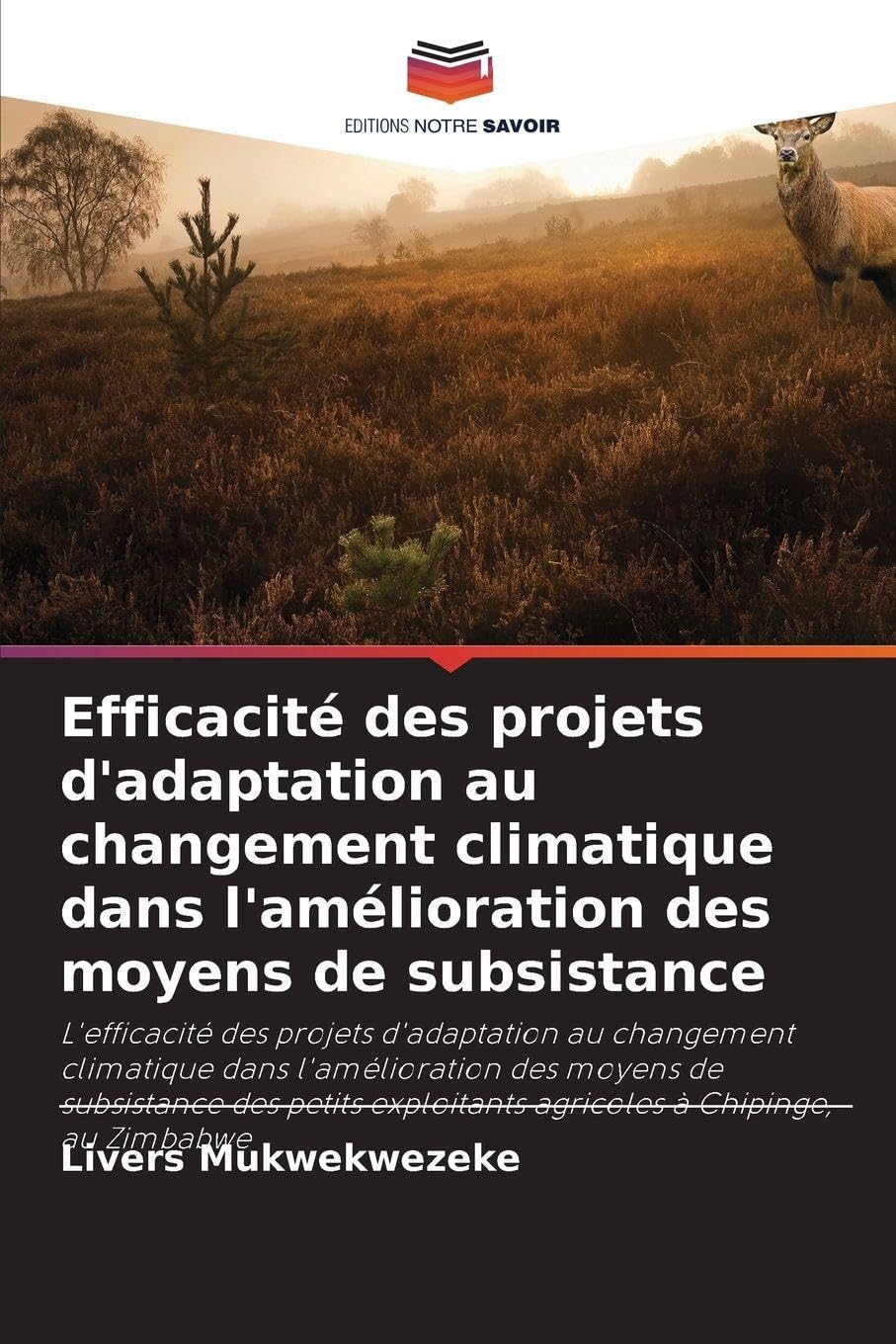 Efficacité des projets d'adaptation au changement climatique dans l'amélioration des moyens de subsistance Law