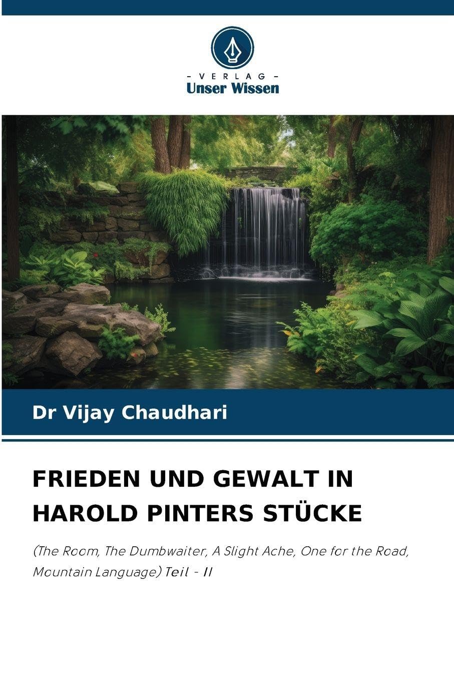 FRIEDEN UND GEWALT IN HAROLD PINTERS STÜCKE Books