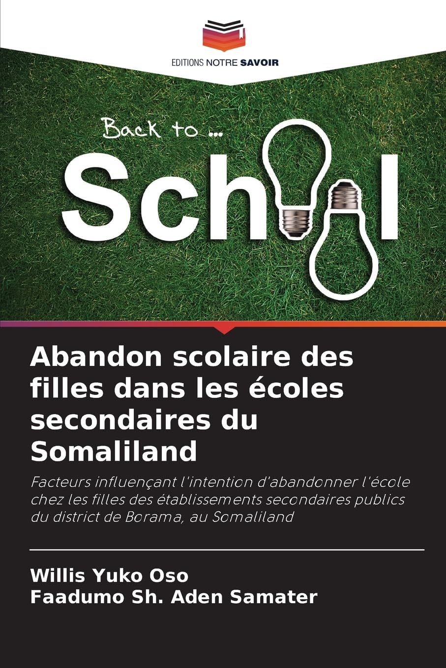 Abandon scolaire des filles dans les écoles secondaires du Somaliland Education & Training