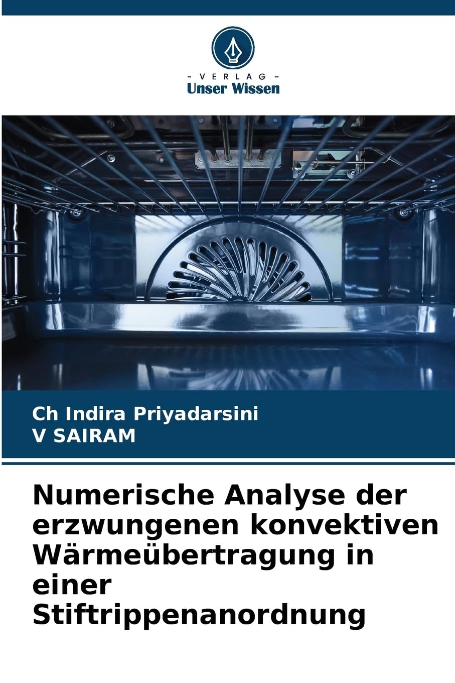 Numerische Analyse der erzwungenen konvektiven Wärmeübertragung in einer Stiftrippenanordnung Law