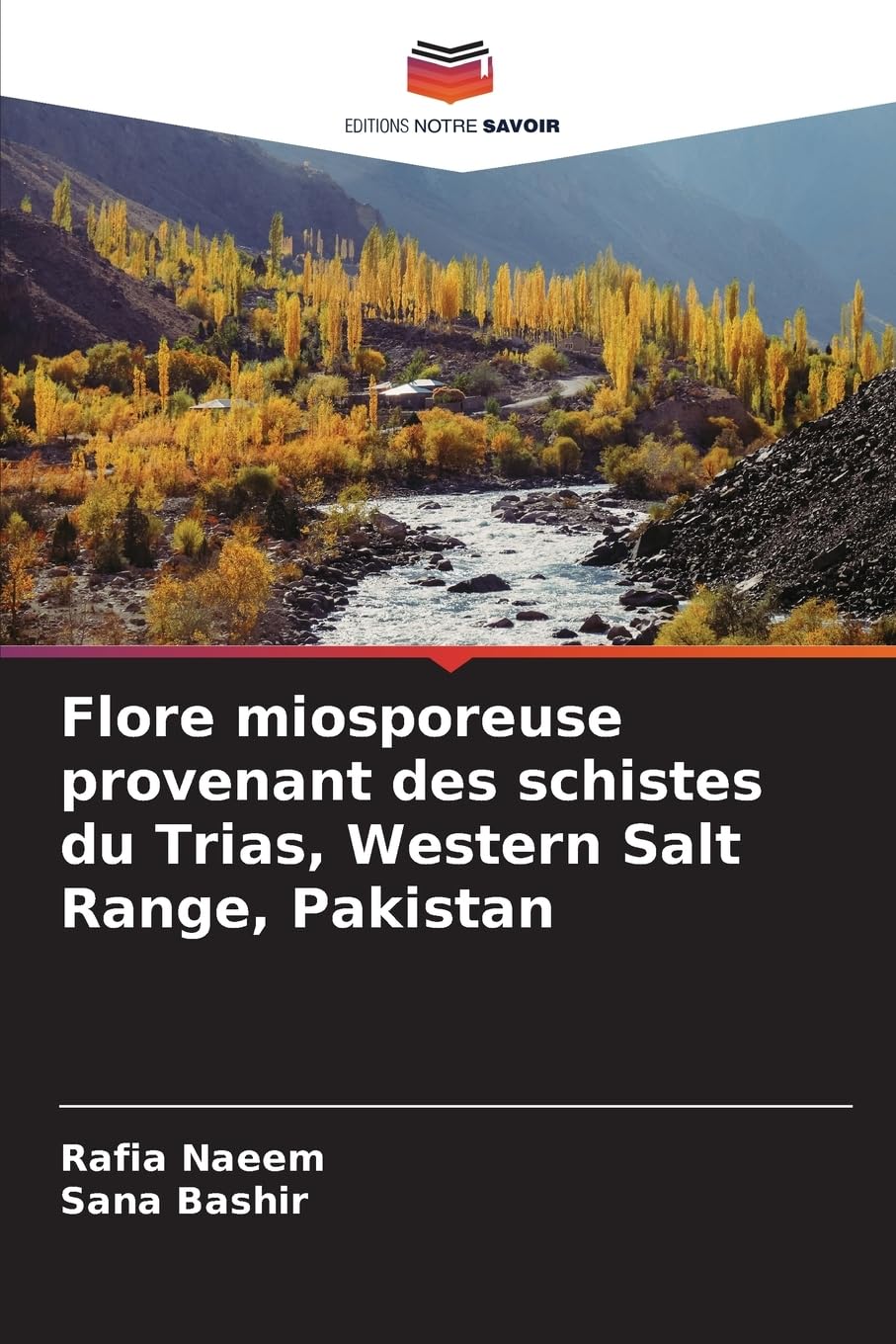 Flore miosporeuse provenant des schistes du Trias, Western Salt Range, Pakistan book