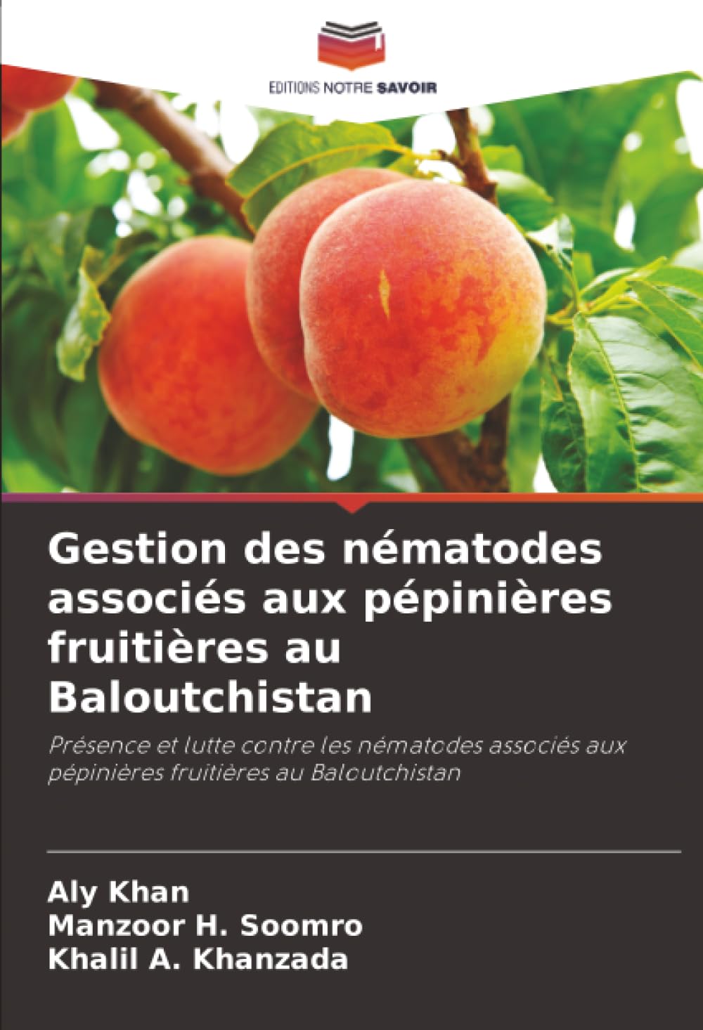 Gestion des nématodes associés aux pépinières fruitières au Baloutchistan Natural Sciences