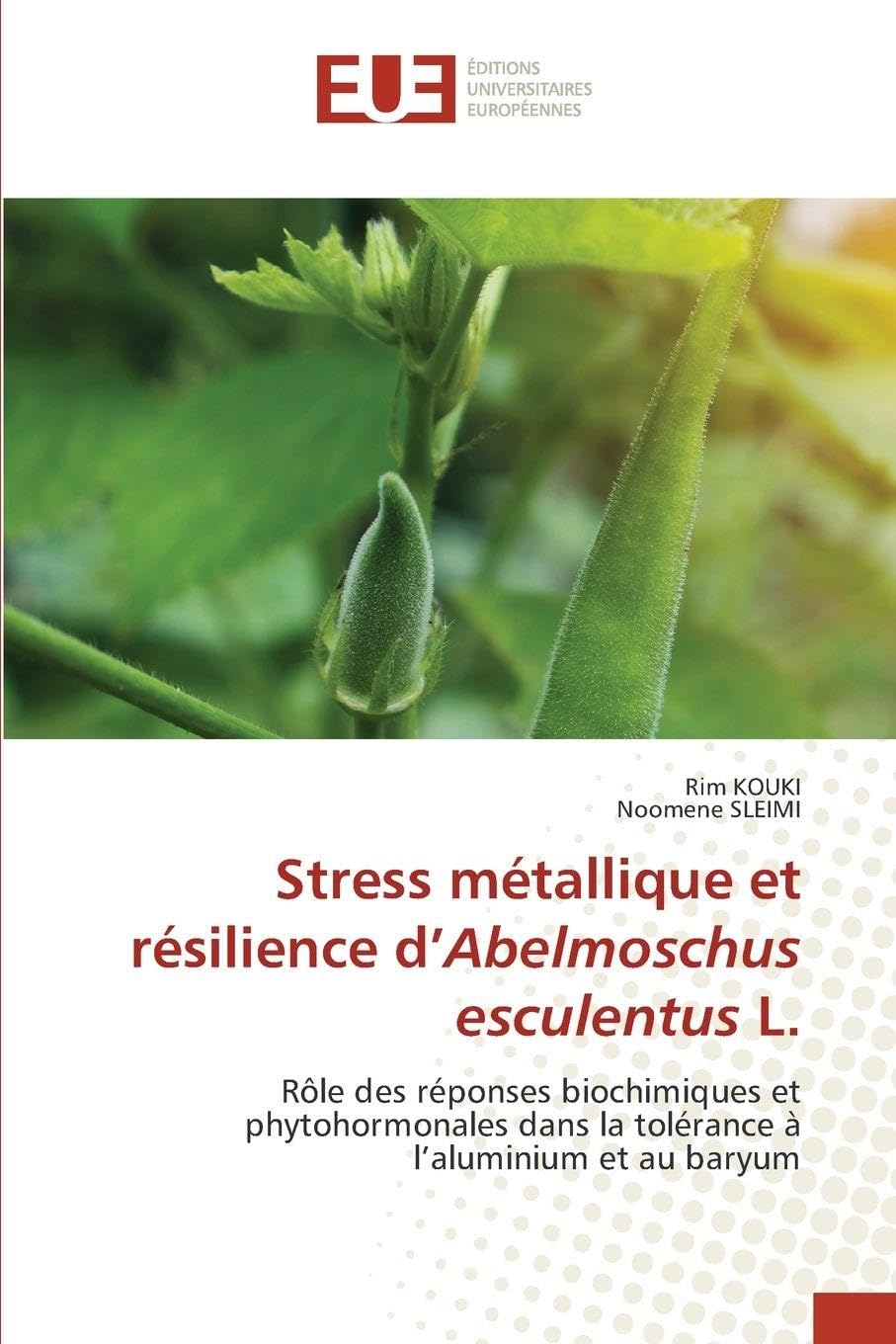 Stress métallique et résilience d'Abelmoschus esculentus L. Natural Sciences