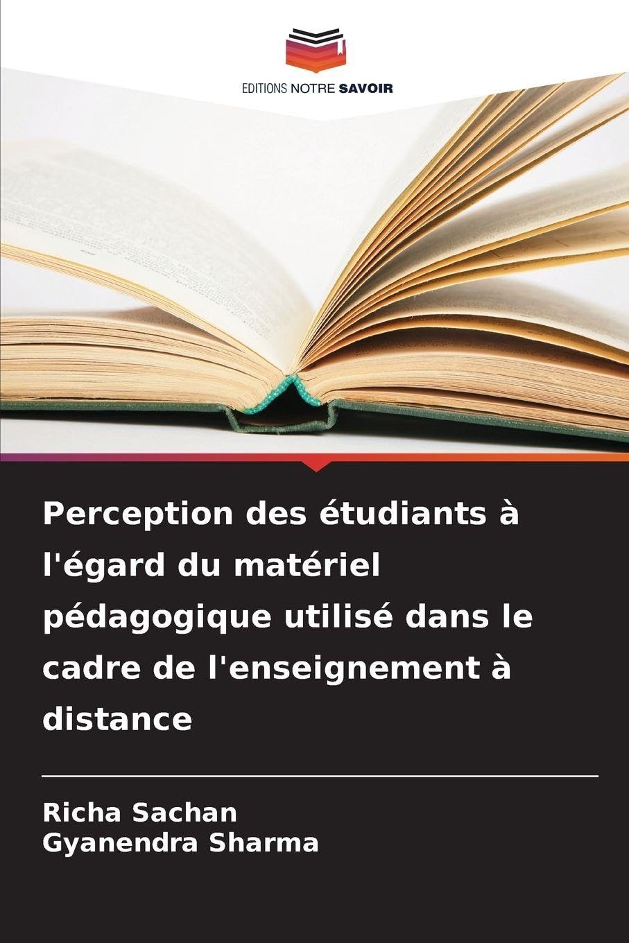 Perception des étudiants à l'égard du matériel pédagogique utilisé dans le cadre de l'enseignement à distance Business, Finance & Career