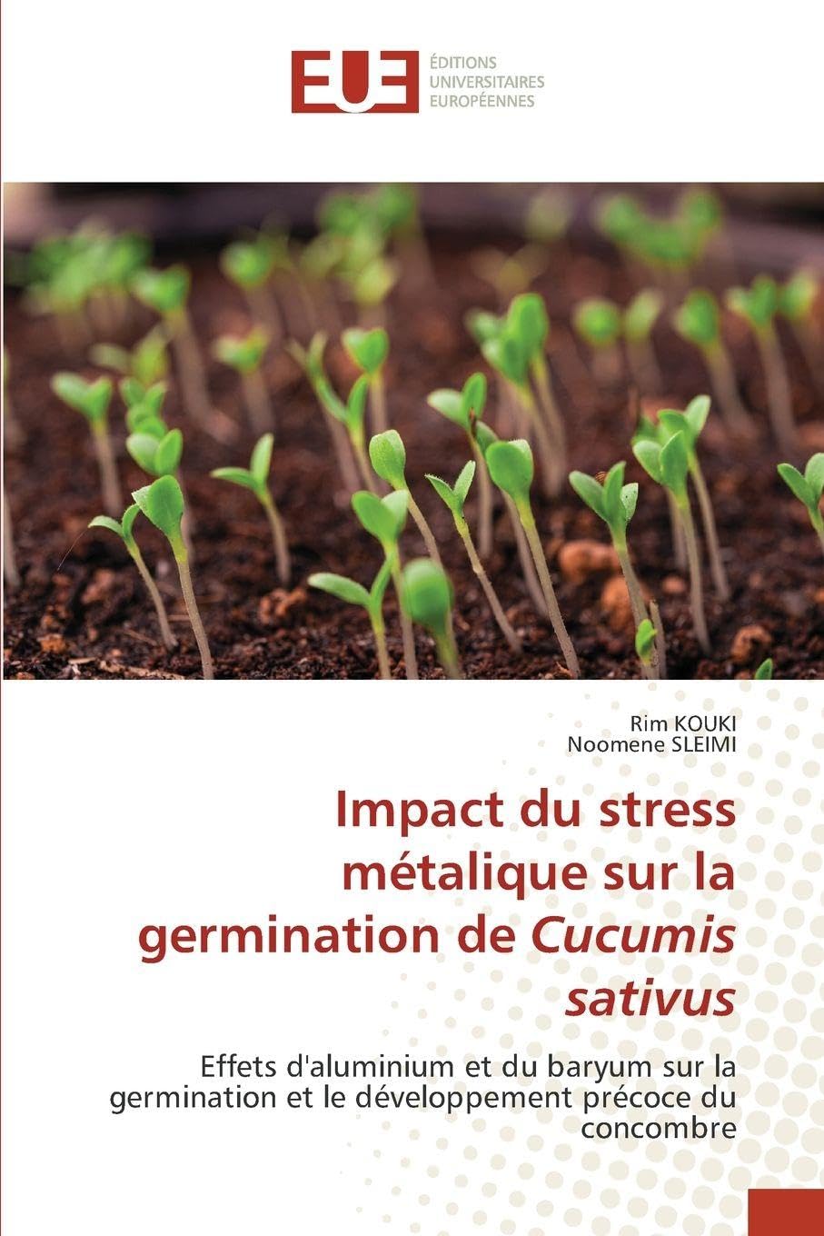Impact du stress métalique sur la germination de Cucumis sativus Natural Sciences