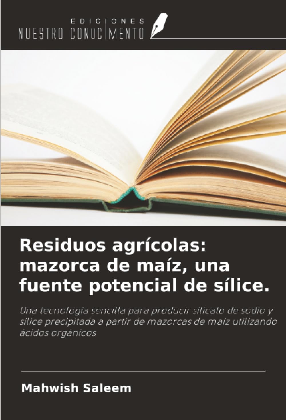 Residuos agrícolas: mazorca de maíz, una fuente potencial de sílice. Business & Technology