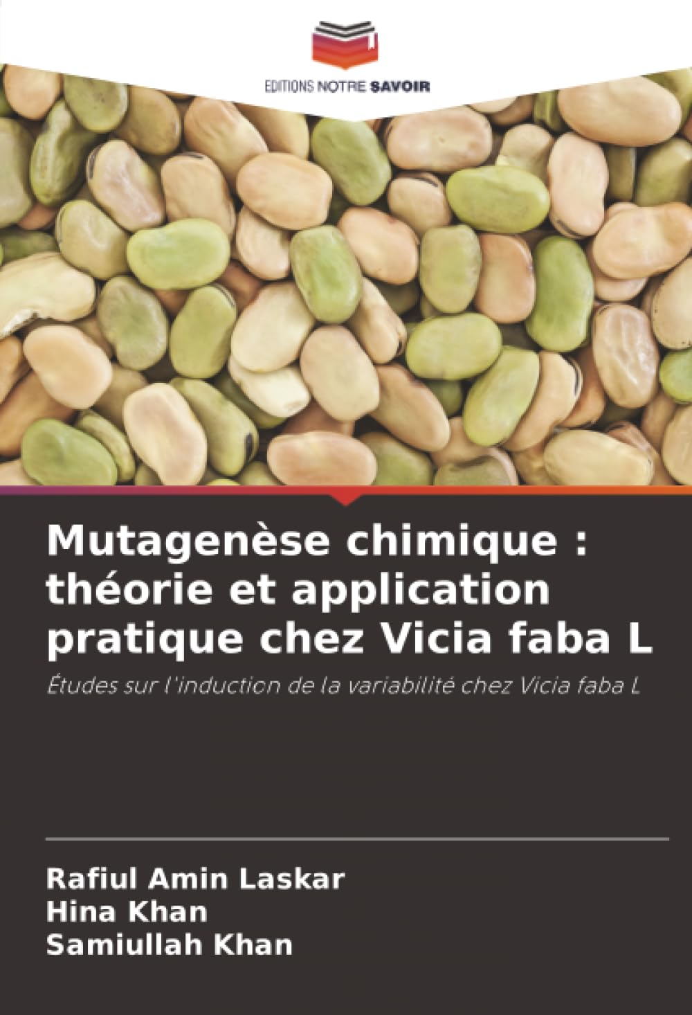 Mutagenèse chimique : théorie et application pratique chez Vicia faba L Natural Sciences