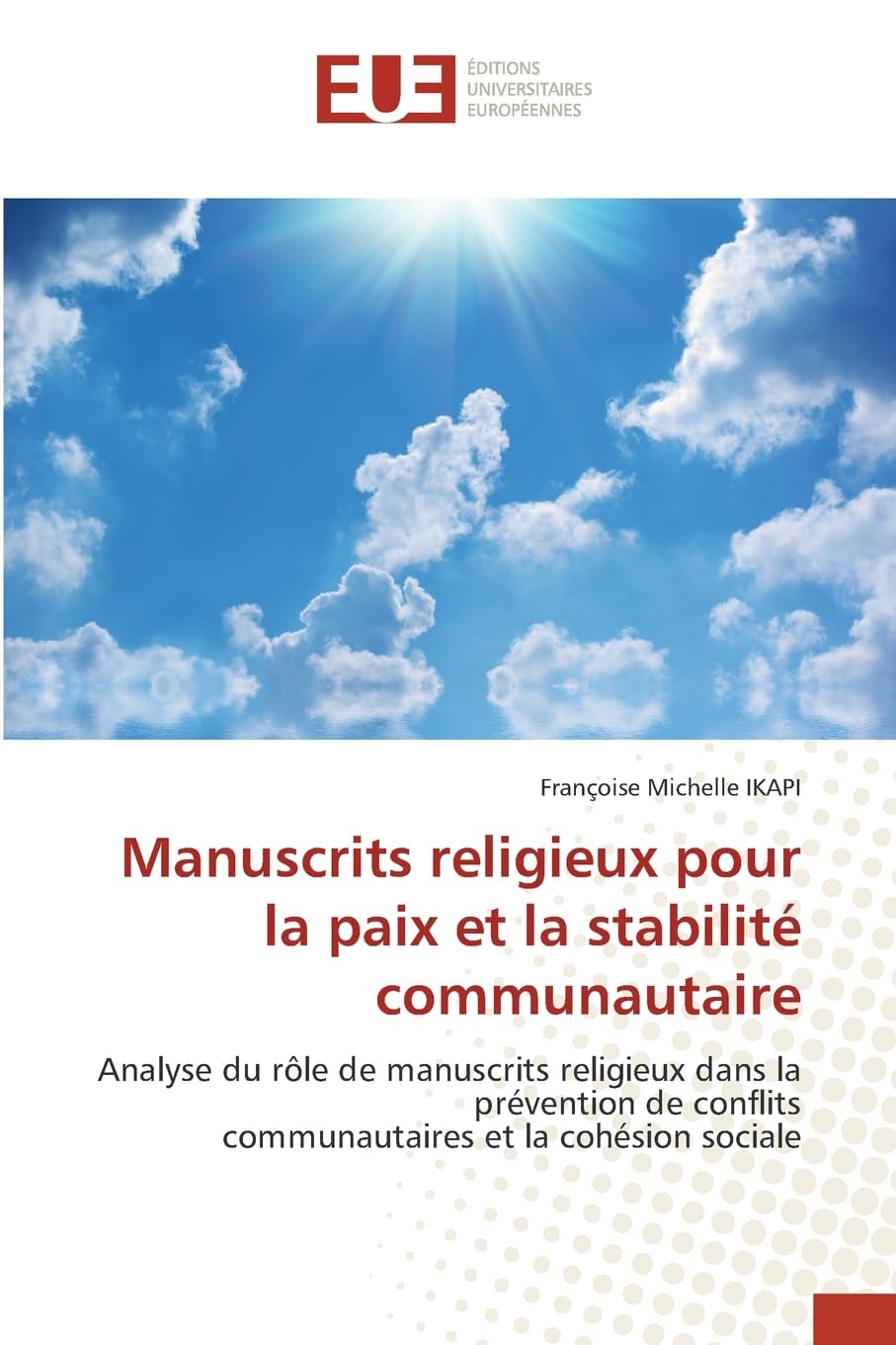 Manuscrits religieux pour la paix et la stabilité communautaire Religion & Esotericism