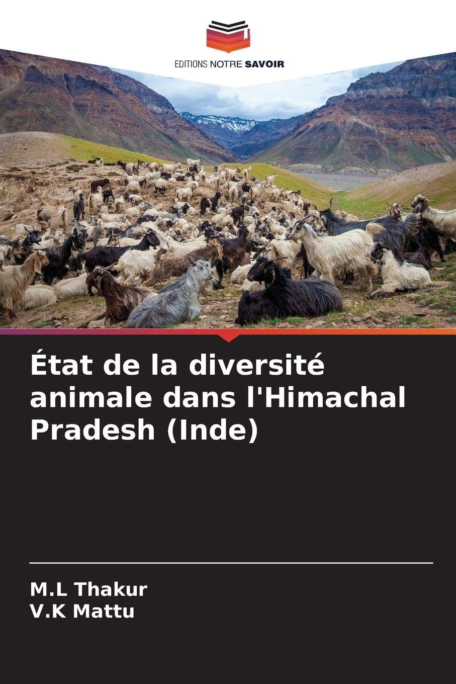 État de la diversité animale dans l'Himachal Pradesh (Inde) Natural Sciences