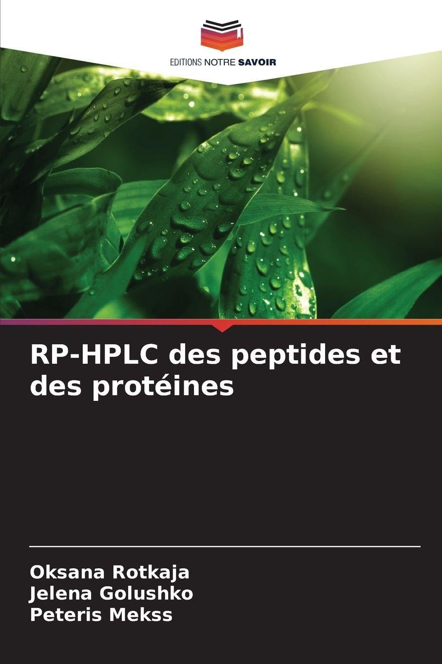 RP-HPLC des peptides et des protéines Natural Sciences