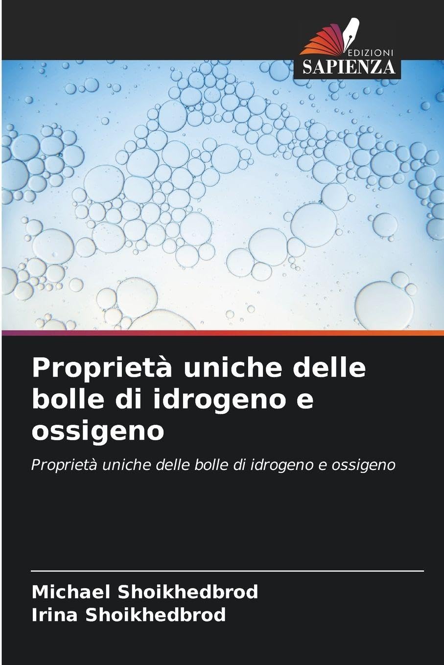 Proprietà uniche delle bolle di idrogeno e ossigeno book