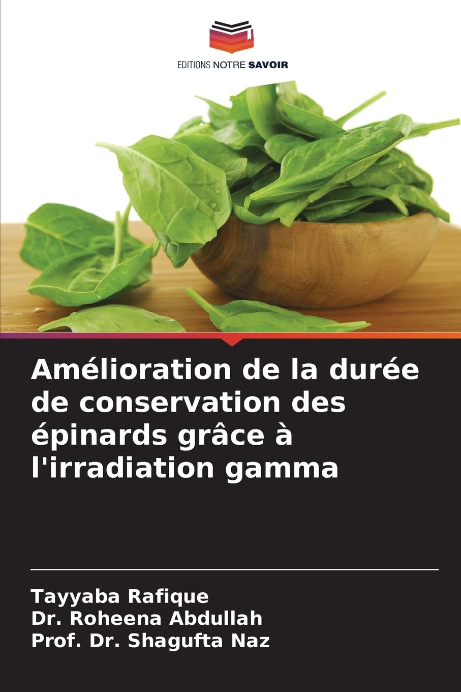 Amélioration de la durée de conservation des épinards grâce à l'irradiation gamma book