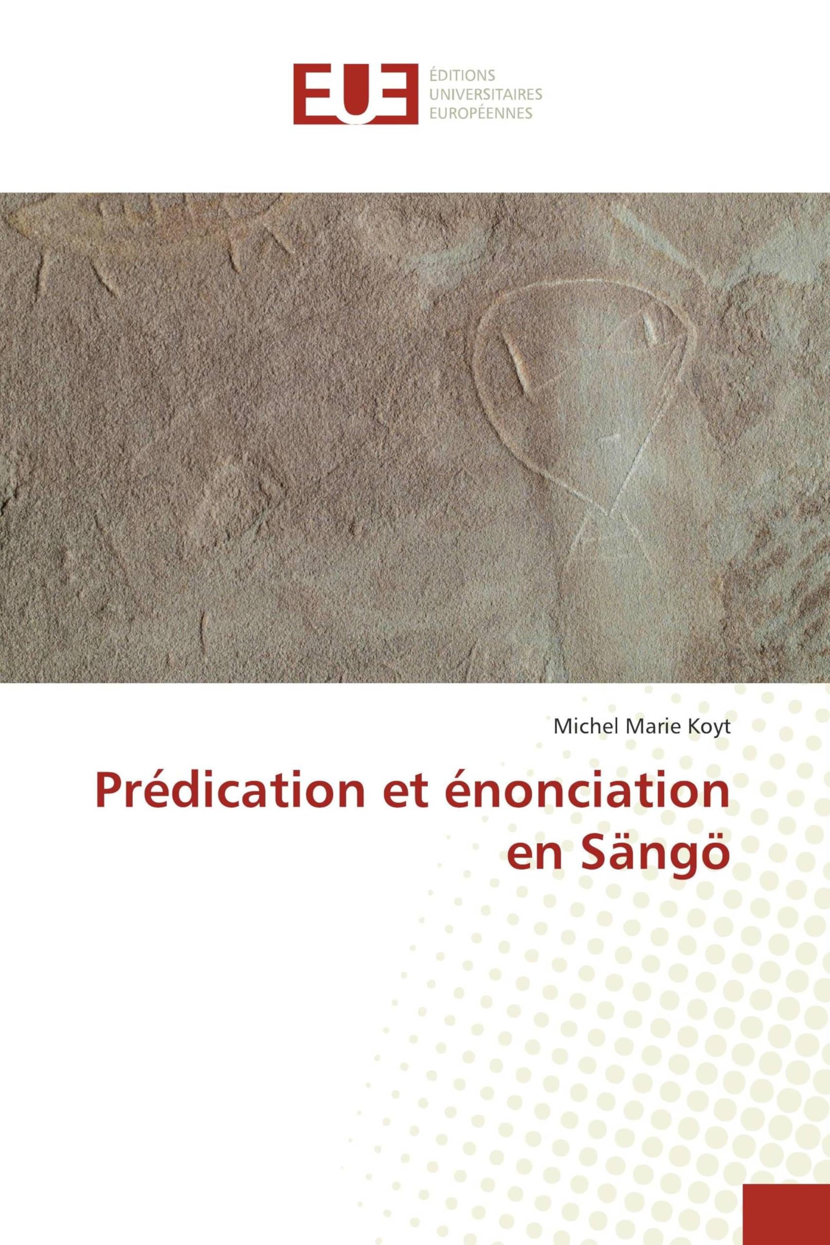 Prédication et énonciation en Sängö Books