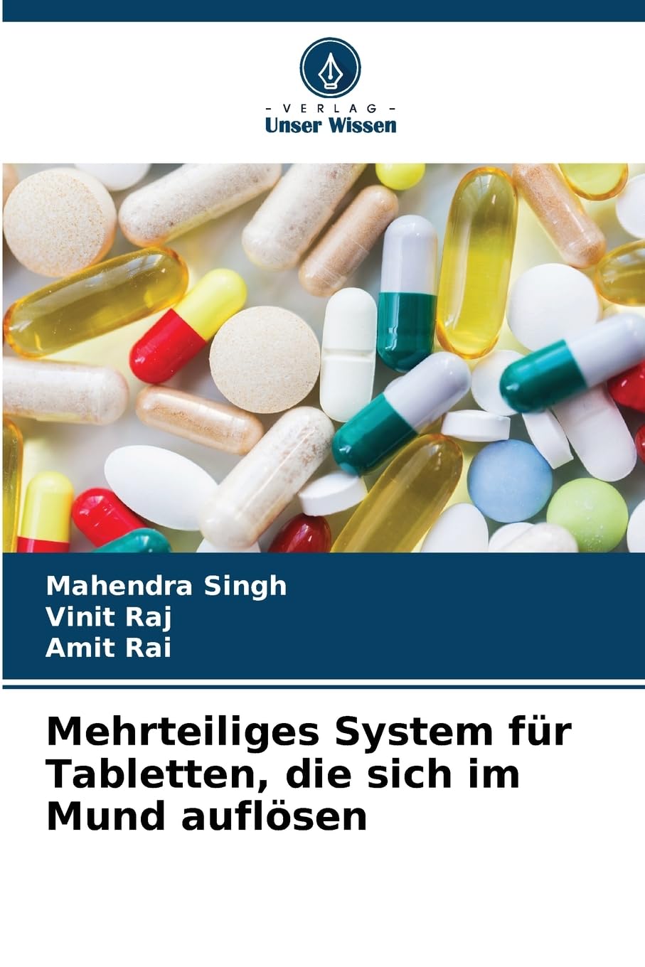 Mehrteiliges System für Tabletten, die sich im Mund auflösen Medicine
