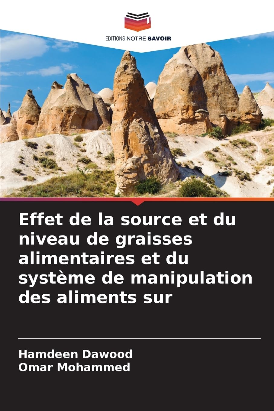 Effet de la source et du niveau de graisses alimentaires et du système de manipulation des aliments sur Natural Sciences