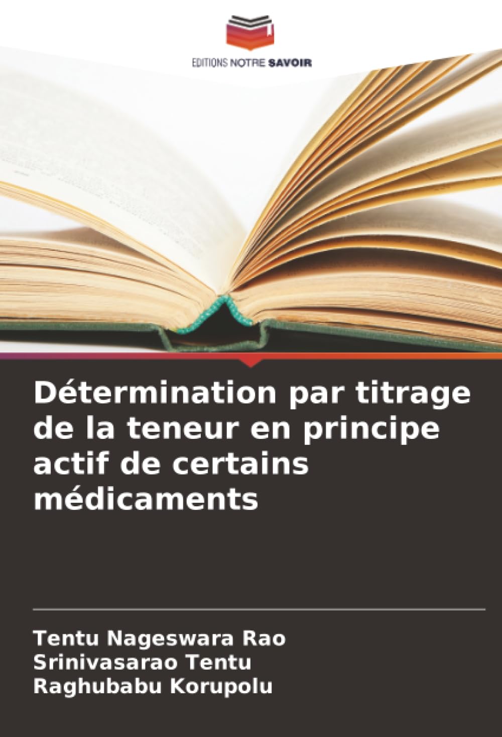 Détermination par titrage de la teneur en principe actif de certains médicaments Natural Sciences