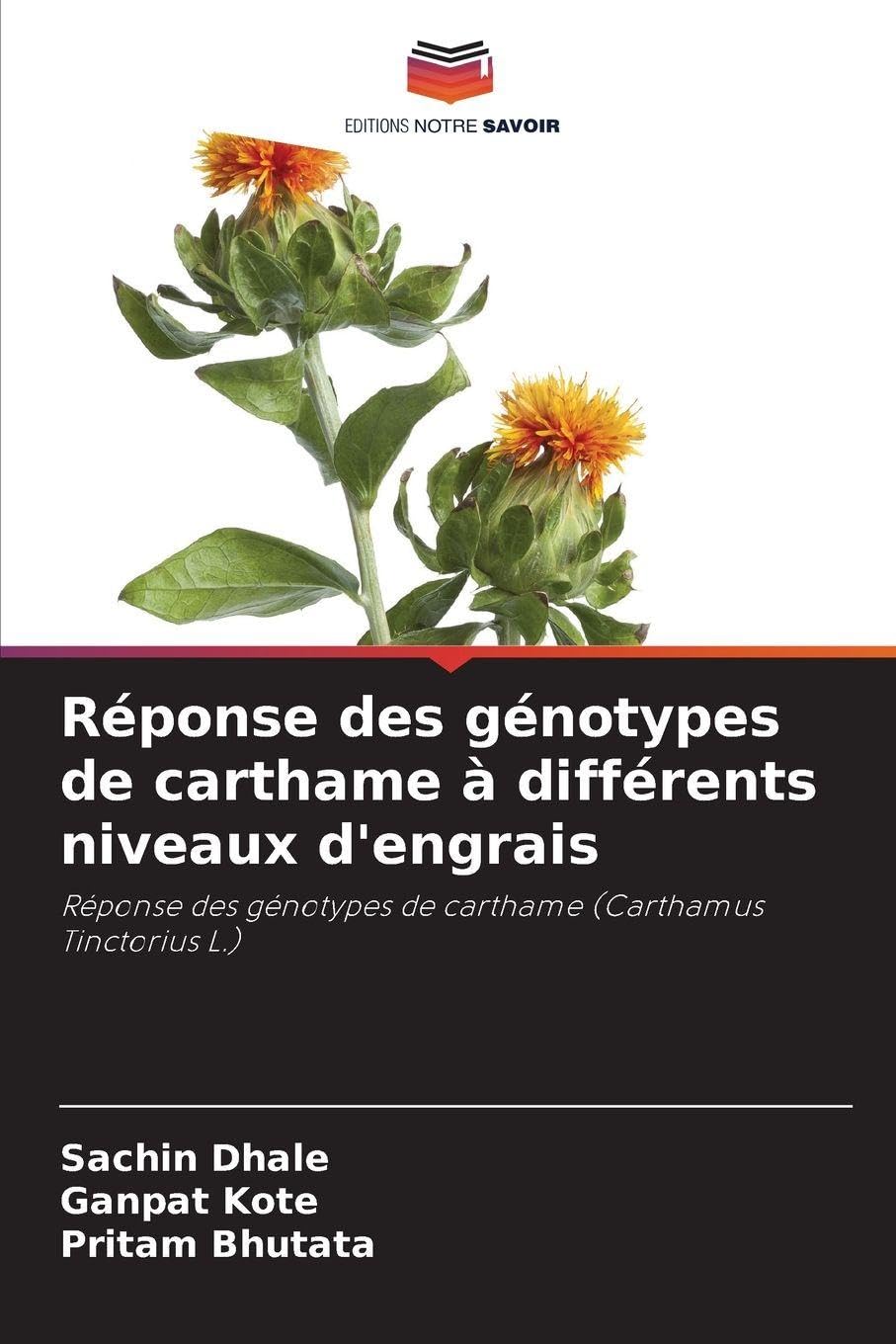 Réponse des génotypes de carthame à différents niveaux d'engrais Natural Sciences